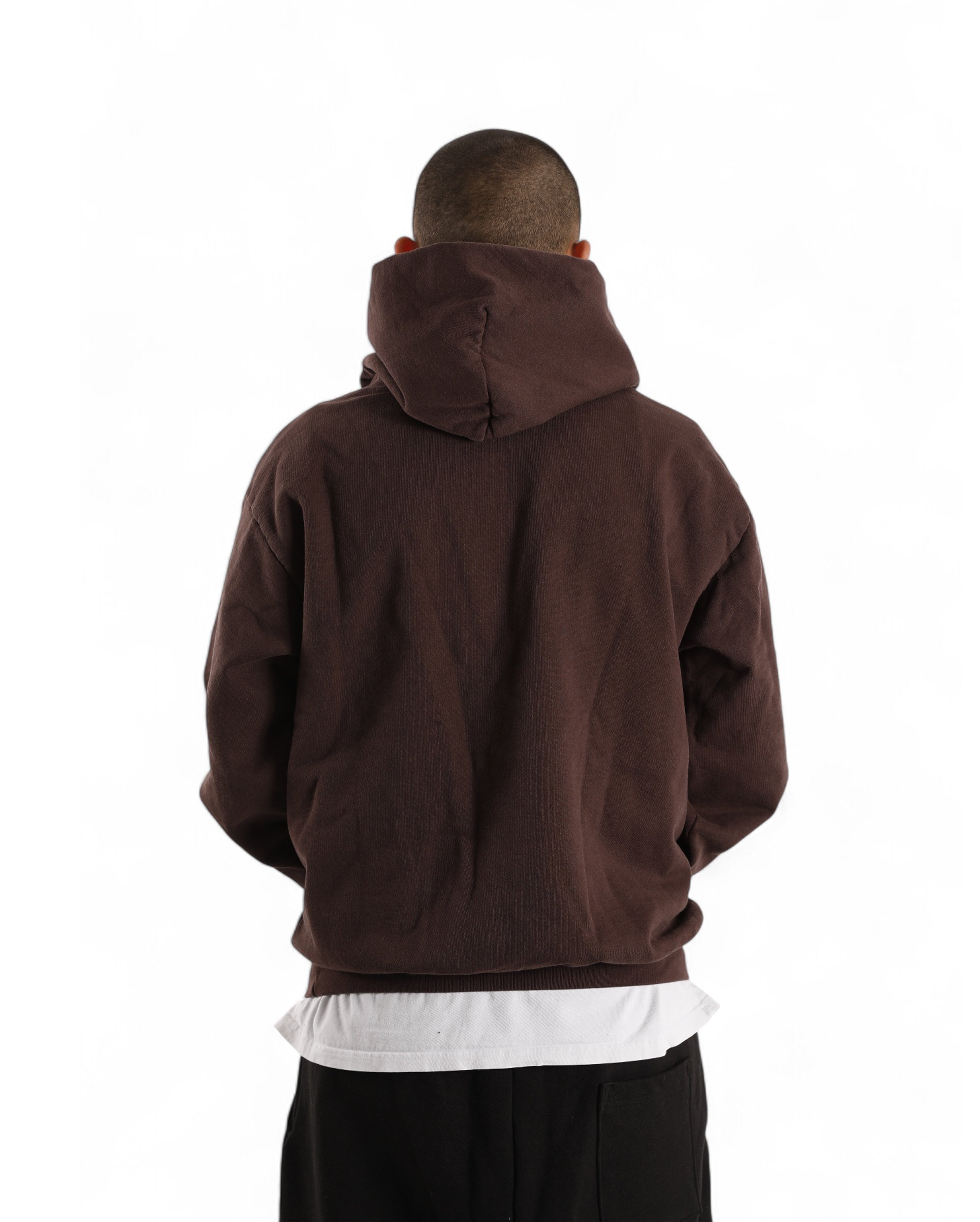 Starcow-Hoodie Brown Purple STW Embroidered-Starcowparis