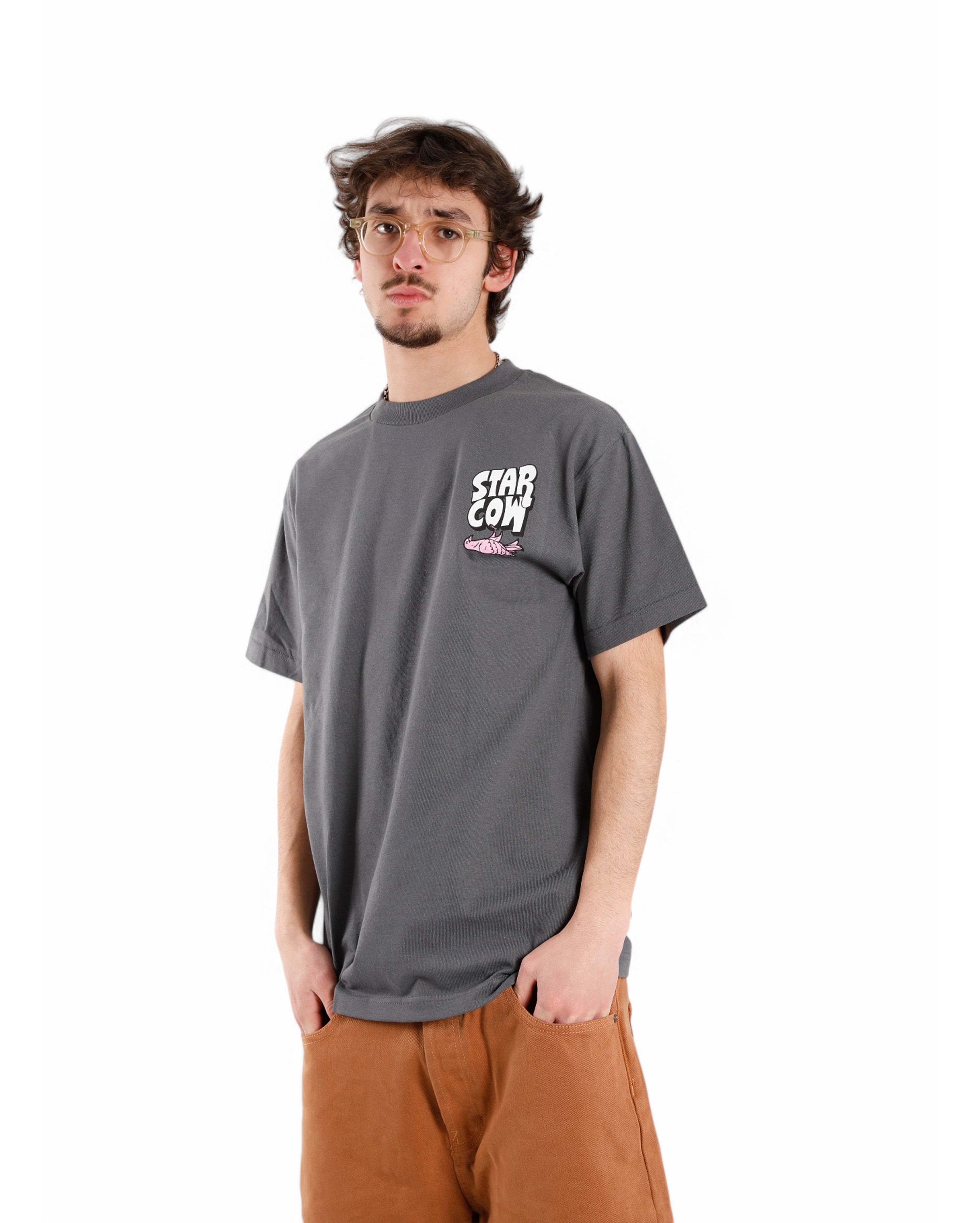 T-shirt Greetings Dark Grey - Starcowparis