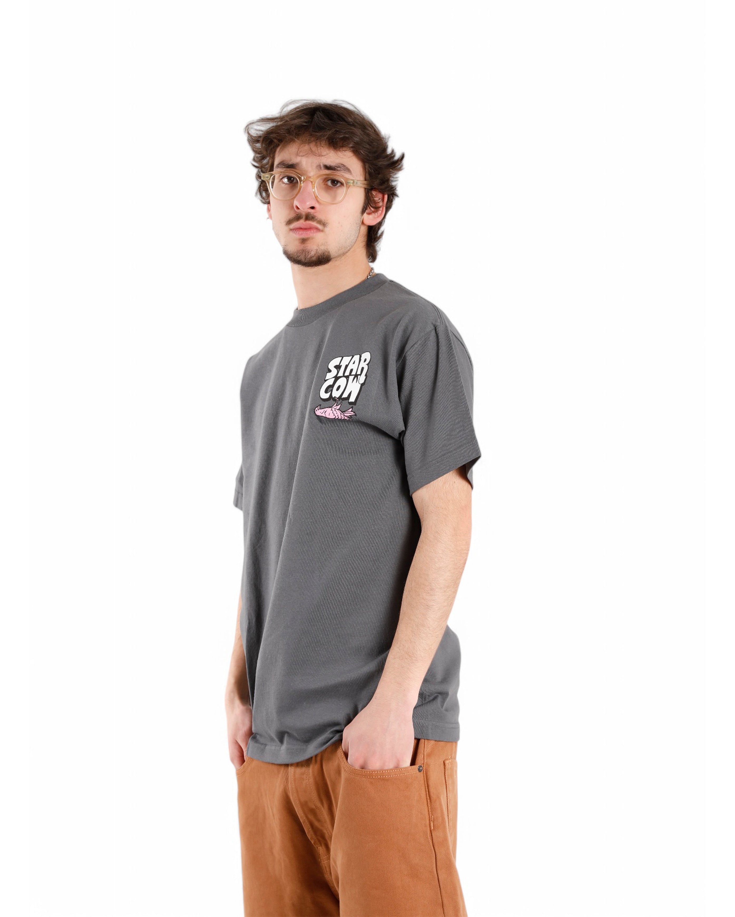 T-shirt Greetings Dark Grey - Starcowparis