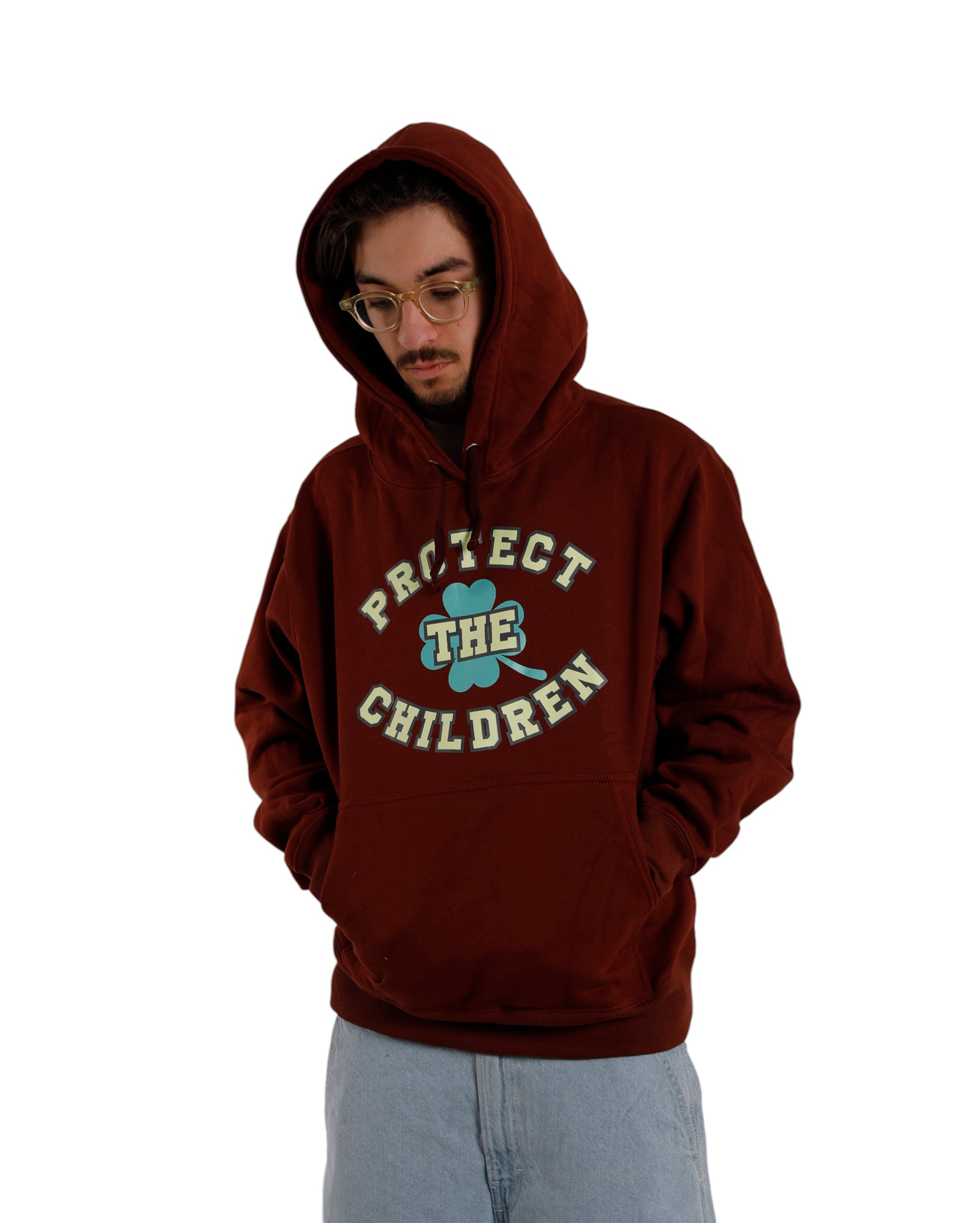 Protect The Children-PTC Hoodie Brown-Starcowparis