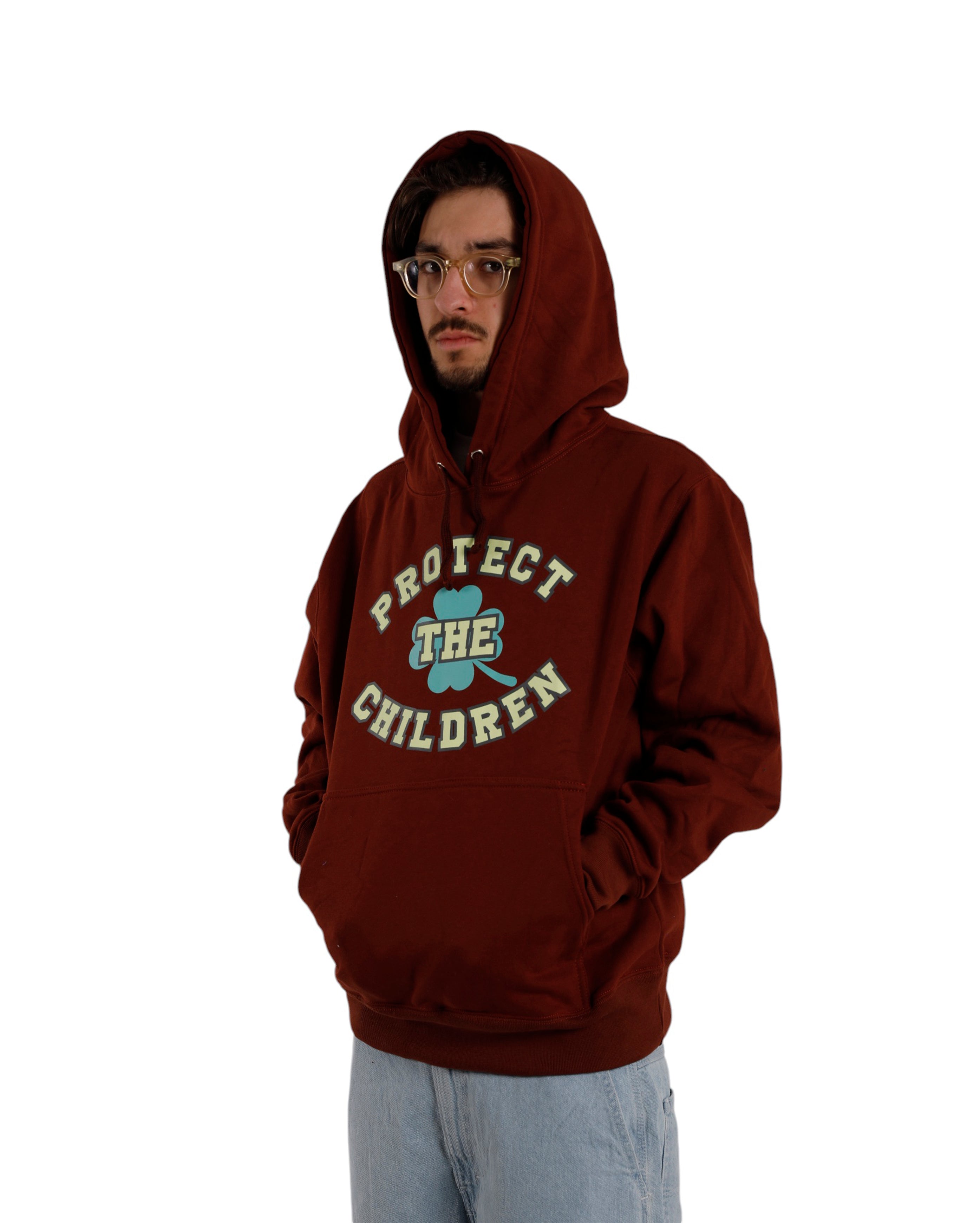 Protect The Children-PTC Hoodie Brown-Starcowparis