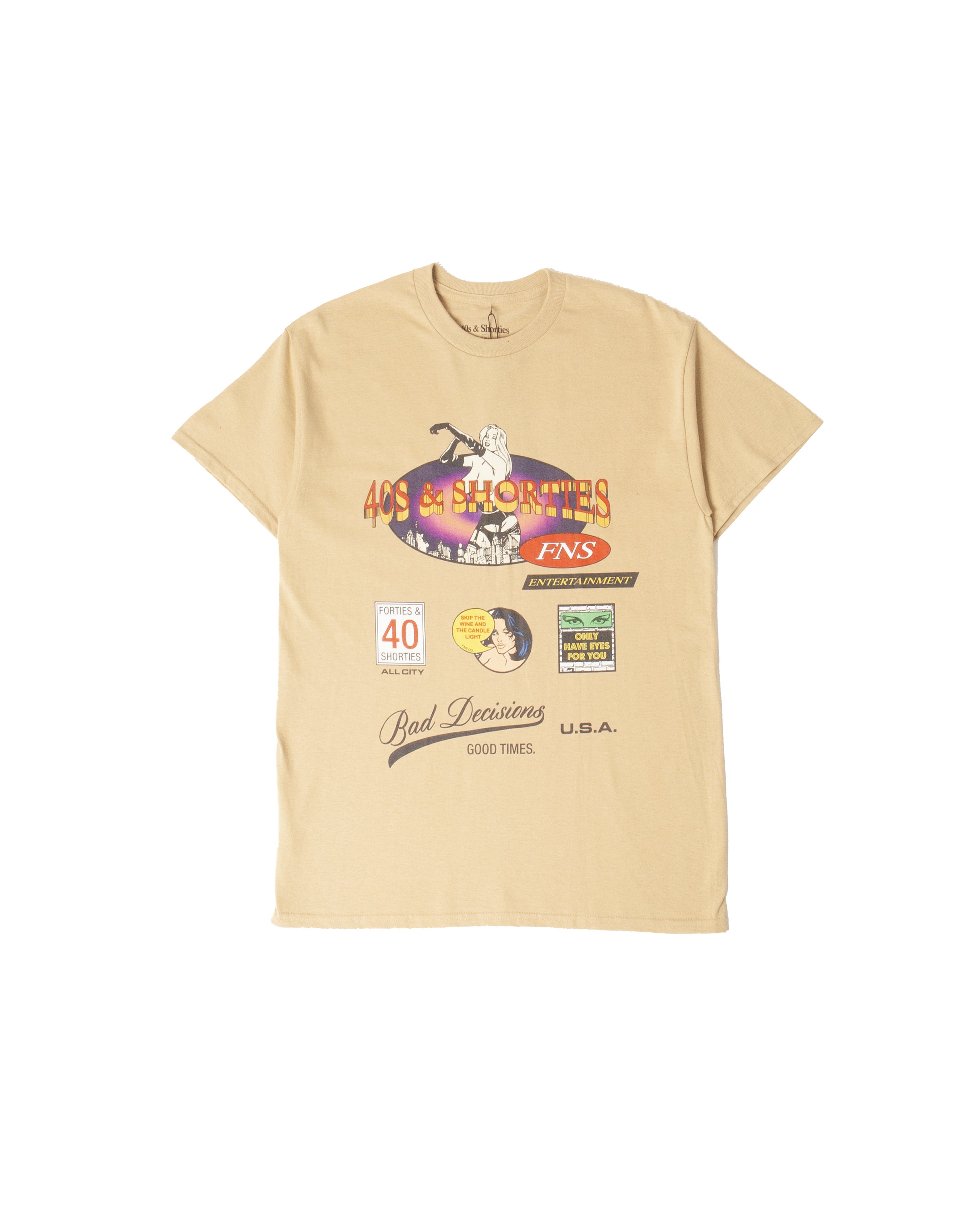 Broadway Tee Tan