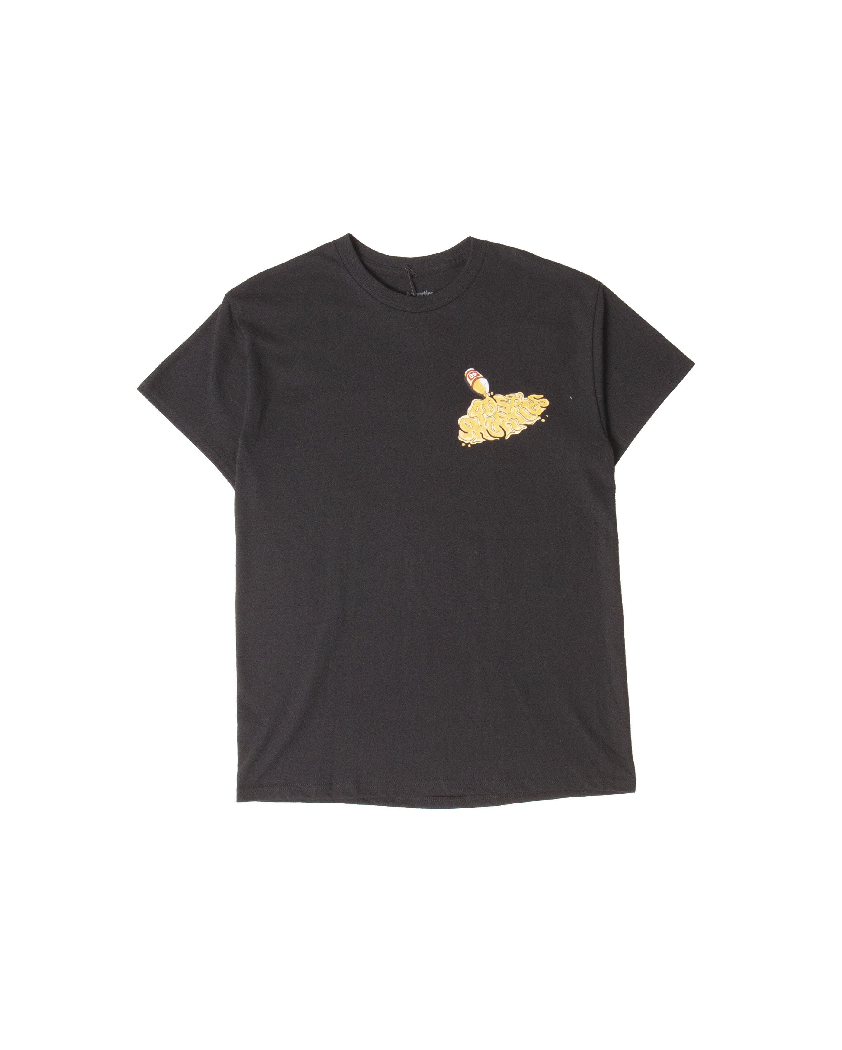 Spilled Tee Black