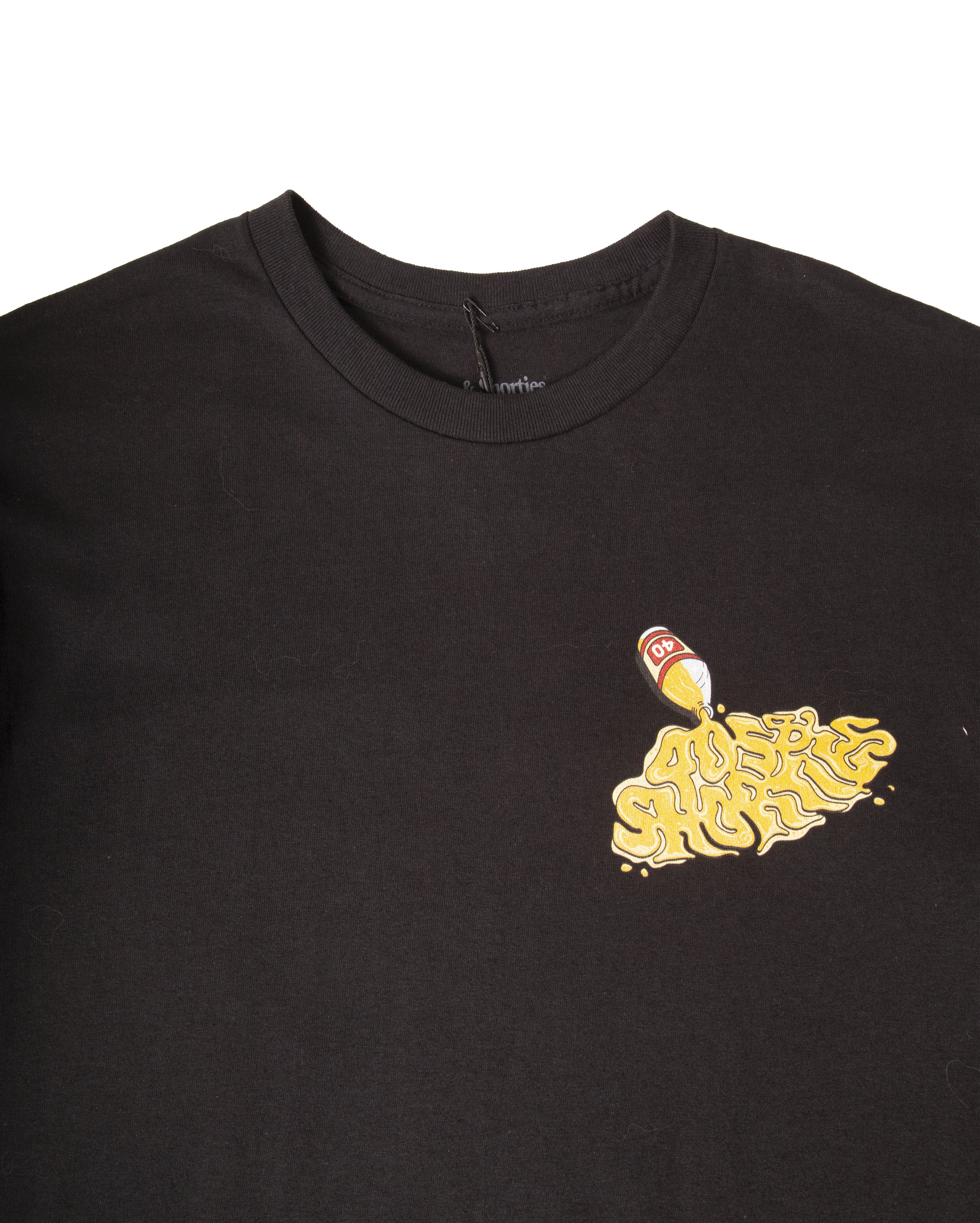 Spilled Tee Black