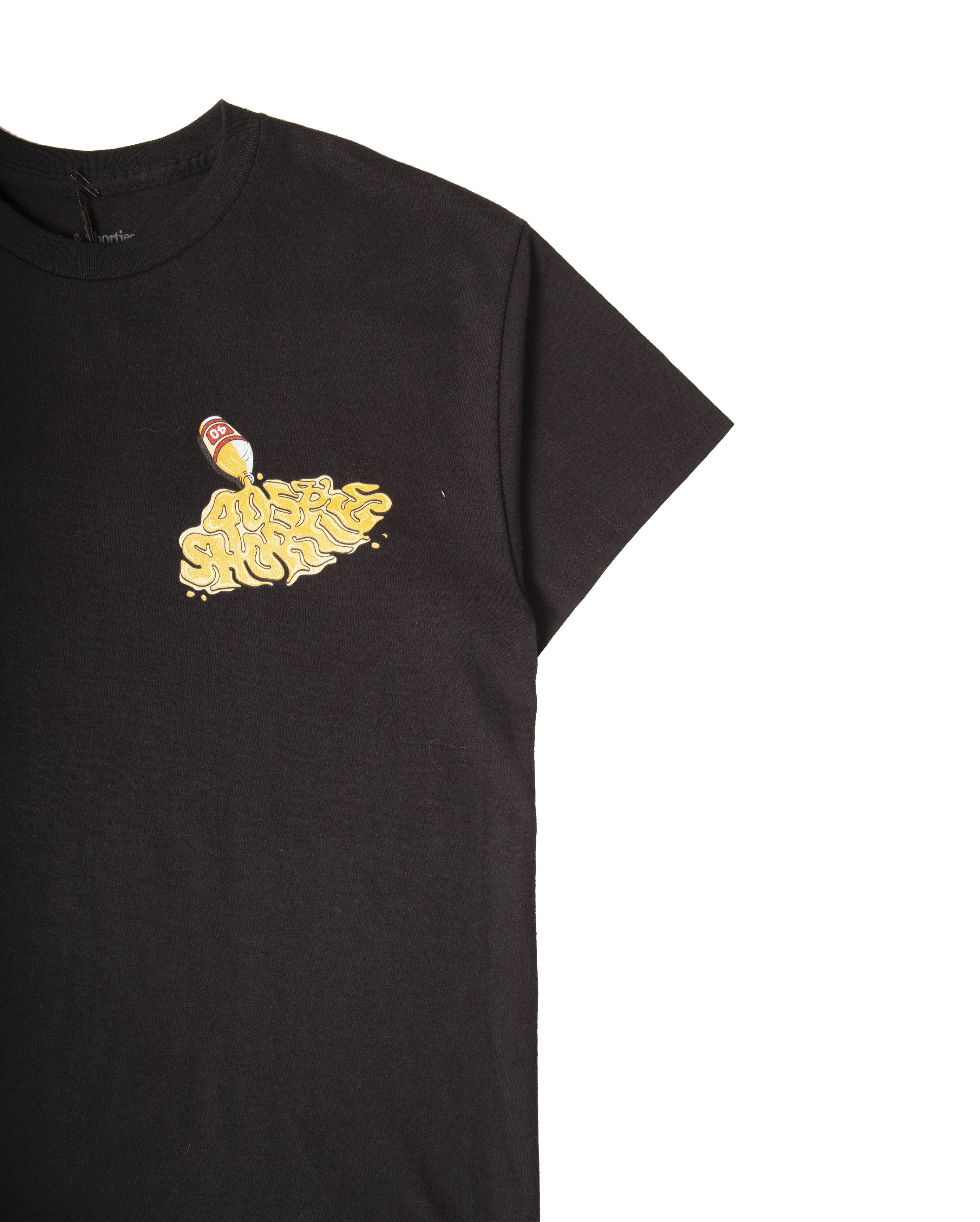 Spilled Tee Black