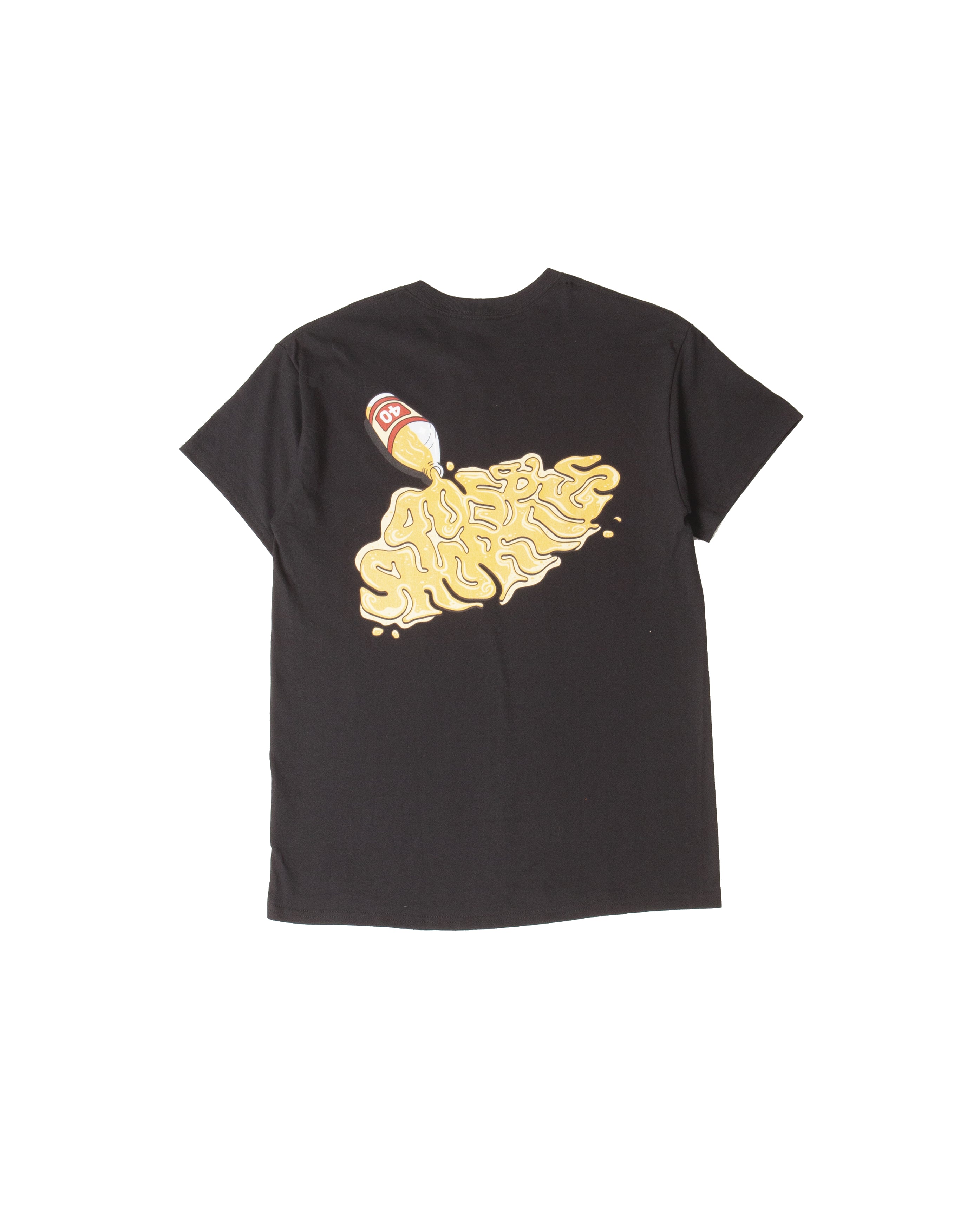 Spilled Tee Black