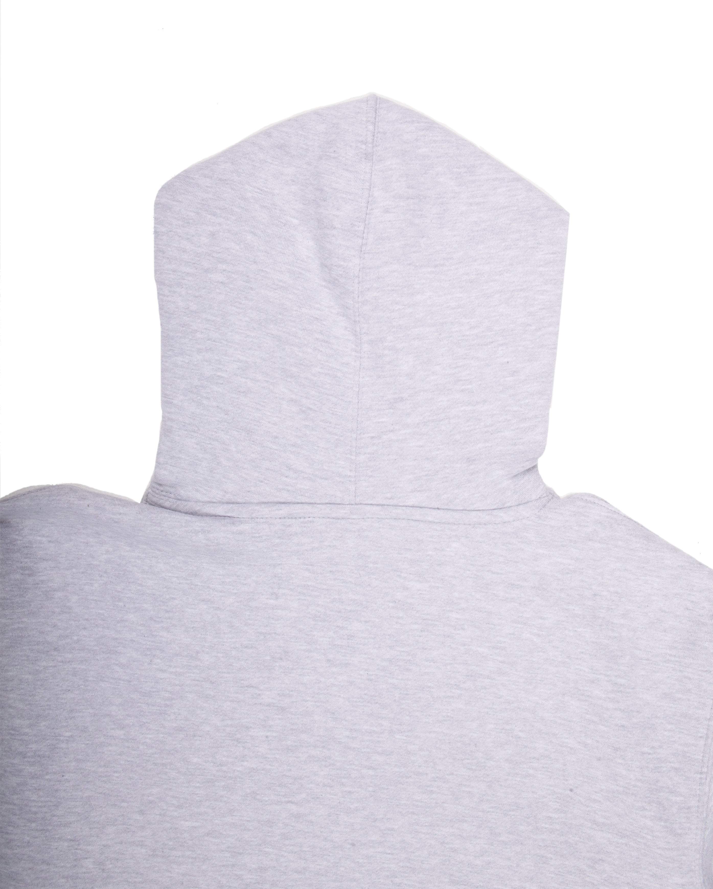 Big Ben Text Logo Hoodie Heather Grey - Starcowparis