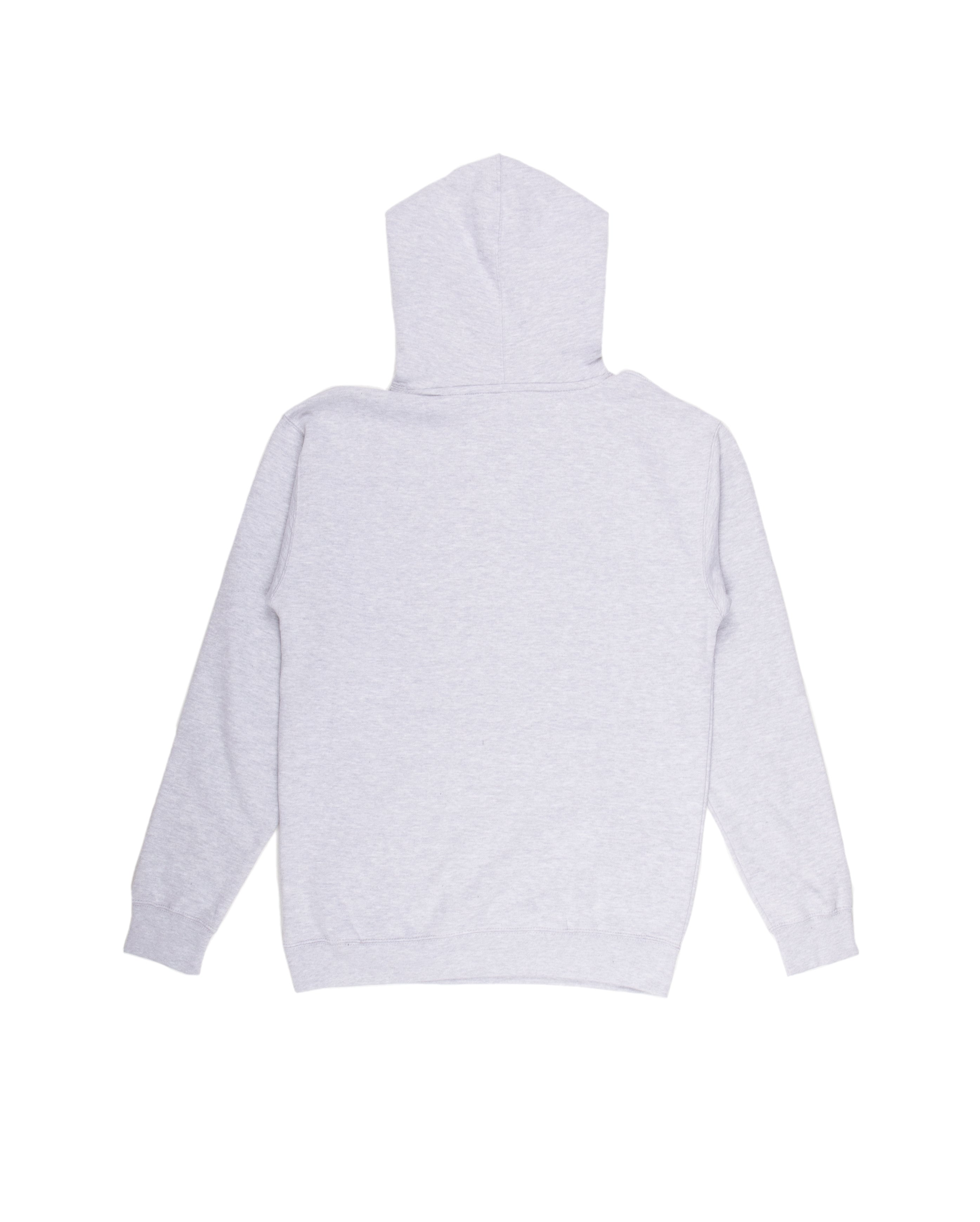Big Ben Text Logo Hoodie Heather Grey - Starcowparis