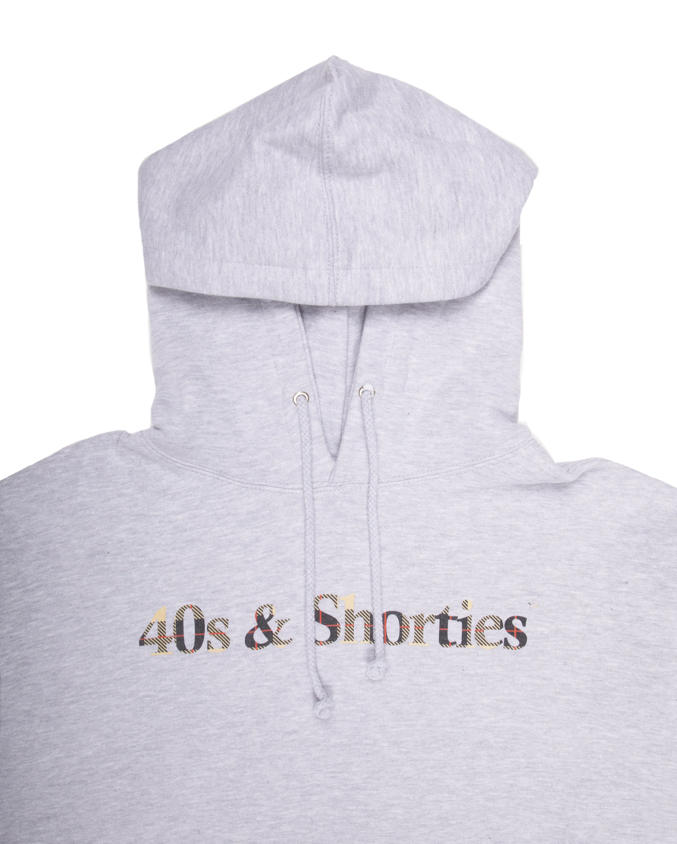 Big Ben Text Logo Hoodie Heather Grey - Starcowparis