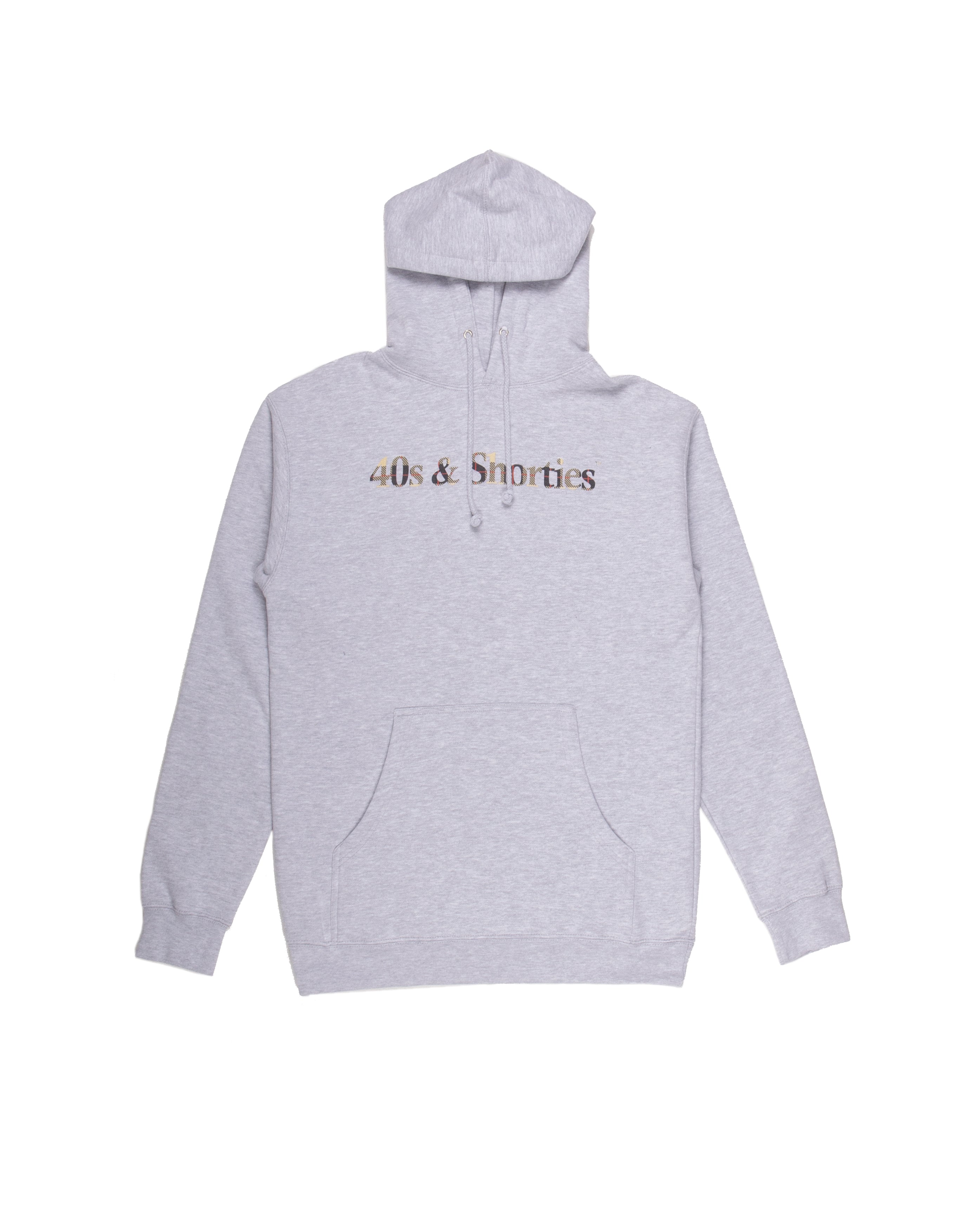 Big Ben Text Logo Hoodie Heather Grey - Starcowparis