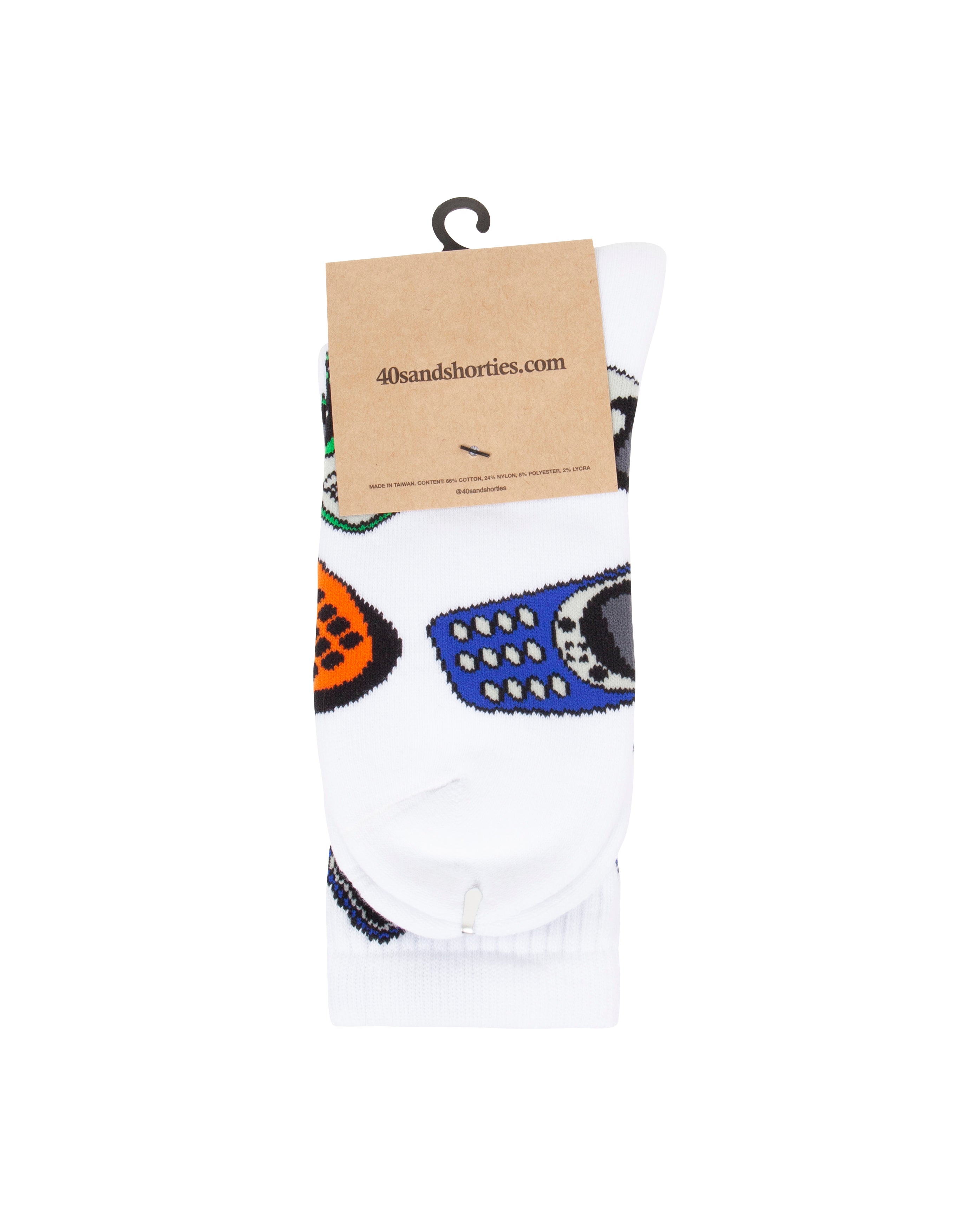 Burner Socks White