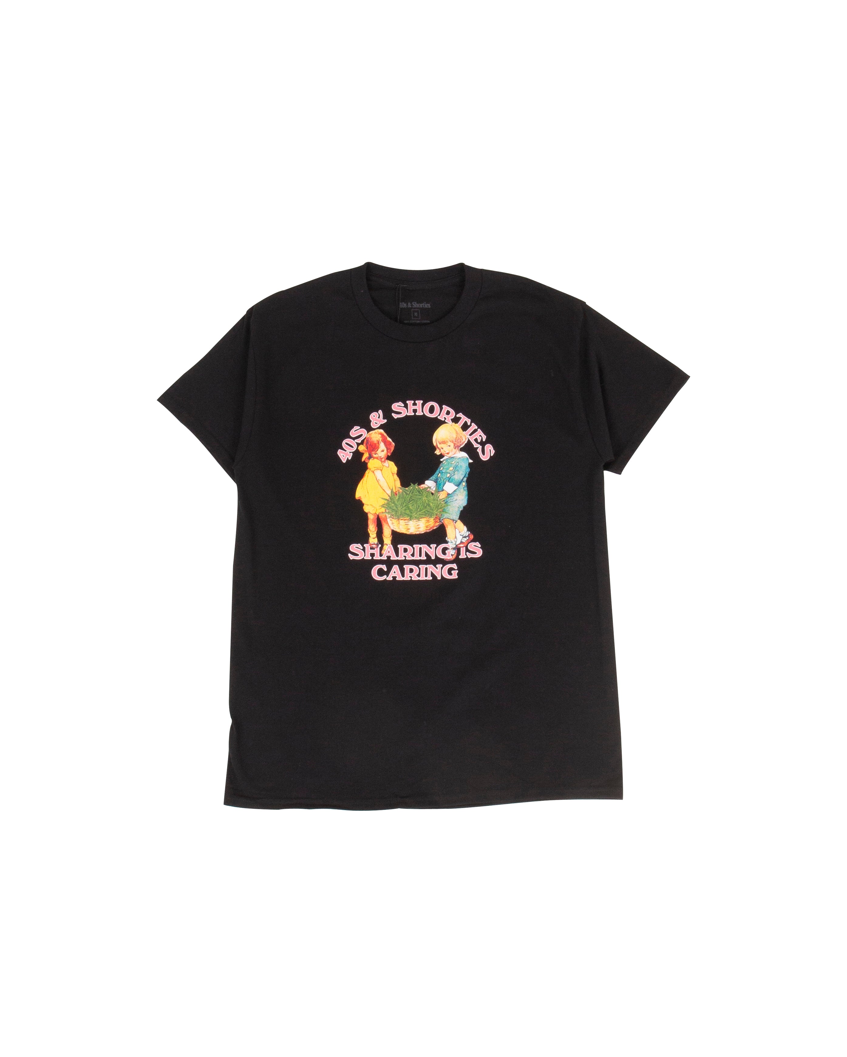 Sharing Tee Powder Black