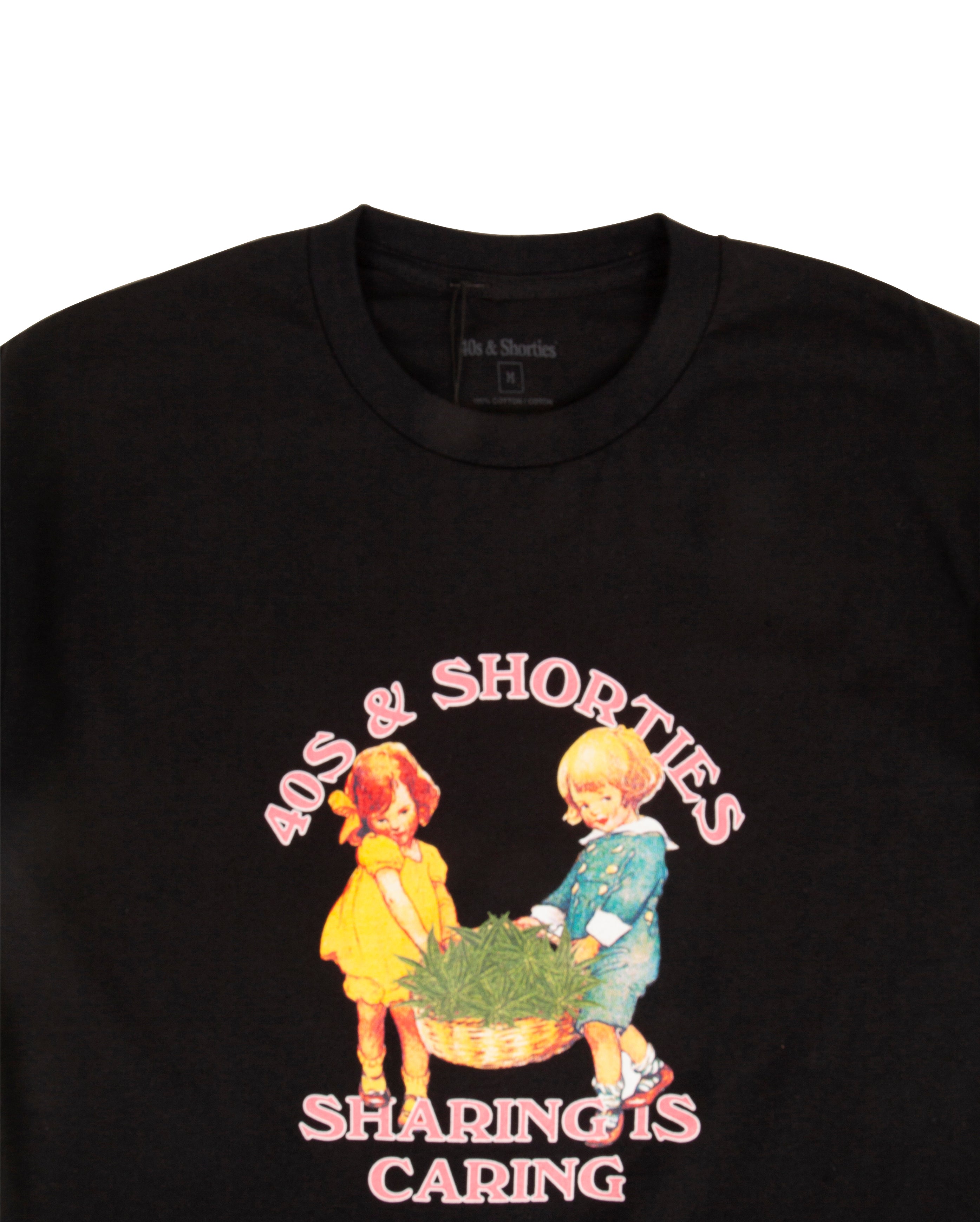 Sharing Tee Powder Black