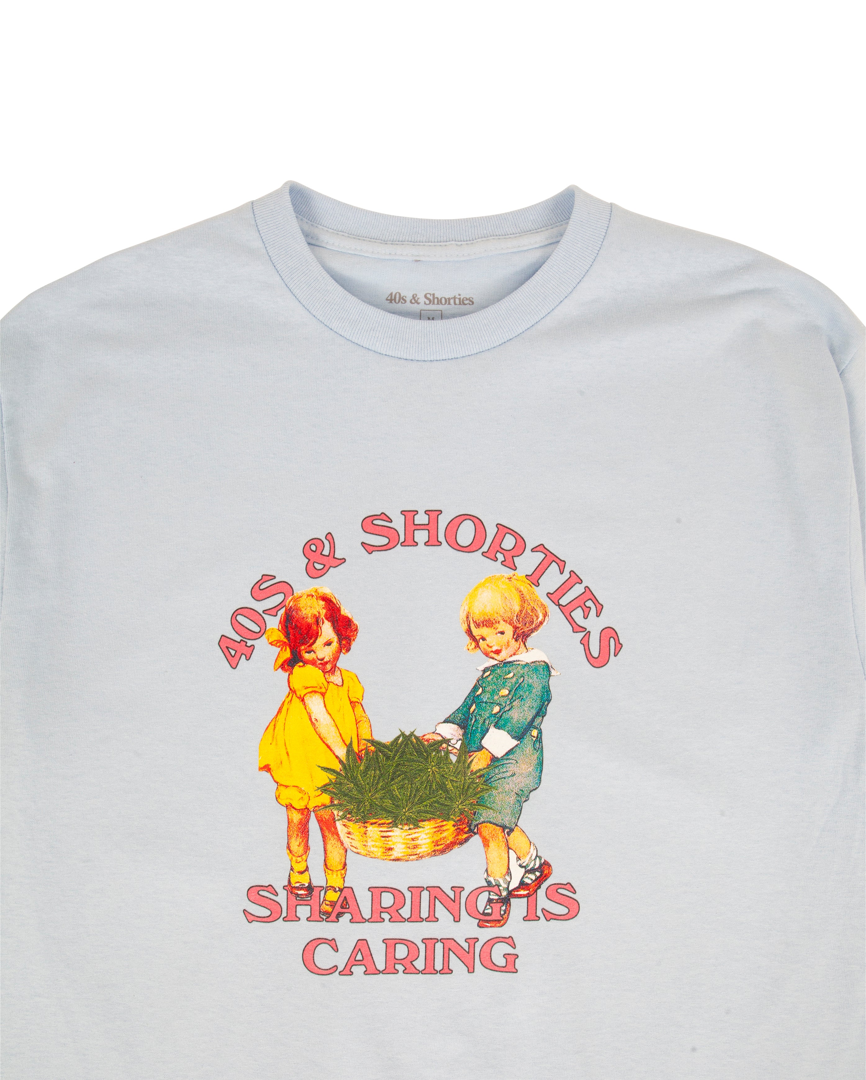 Sharing Tee Powder Blue