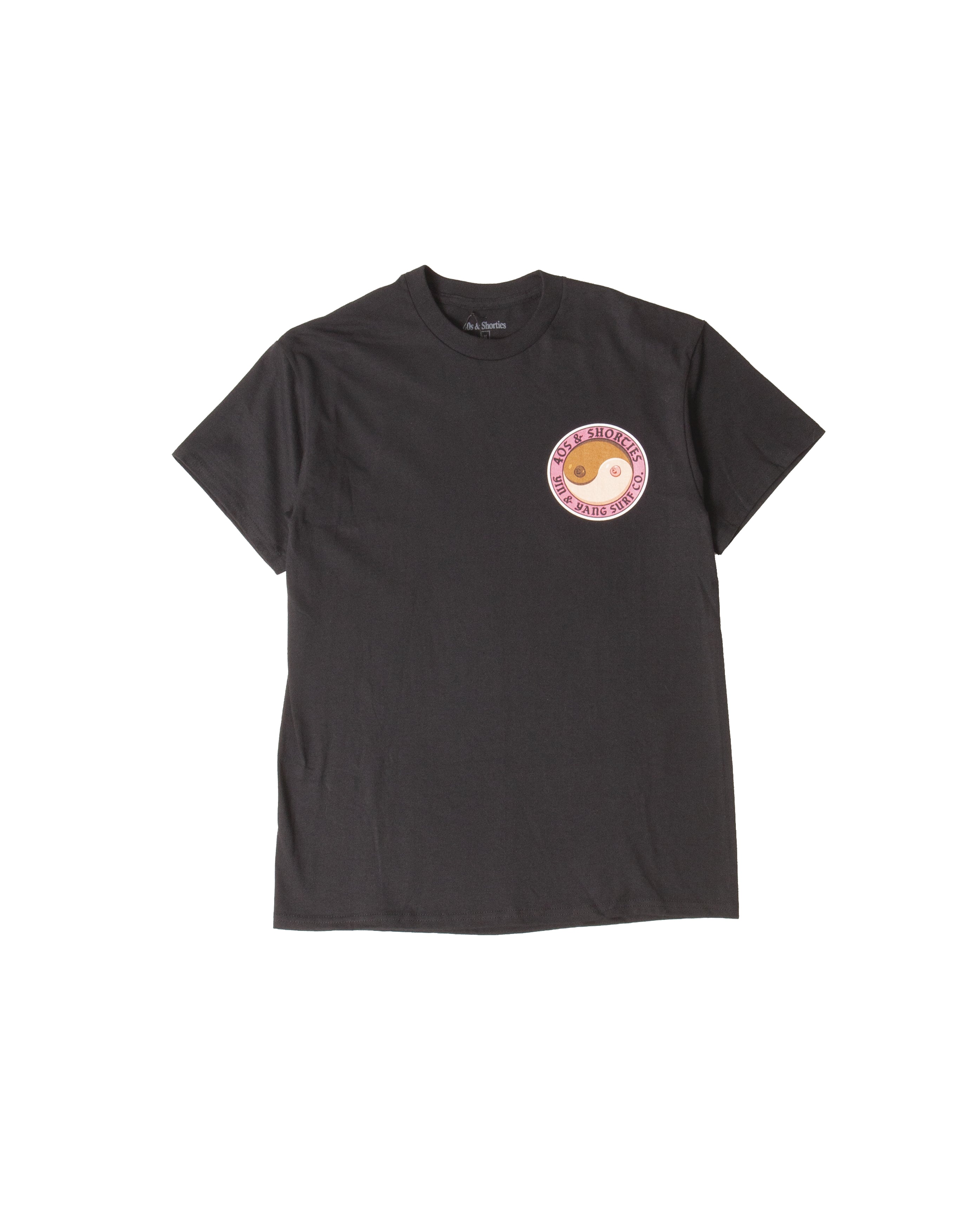 Yin Yang Tee Black