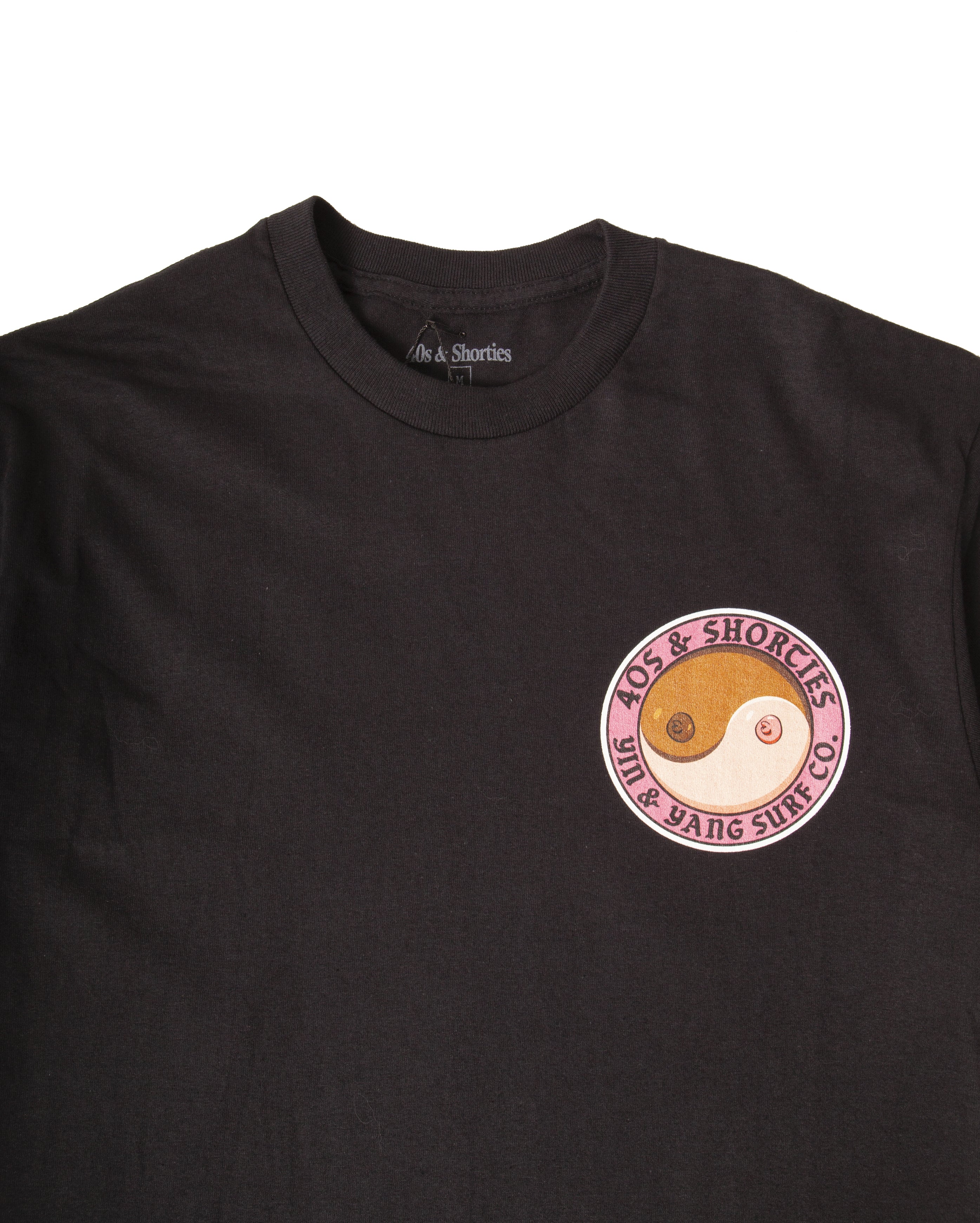 Yin Yang Tee Black