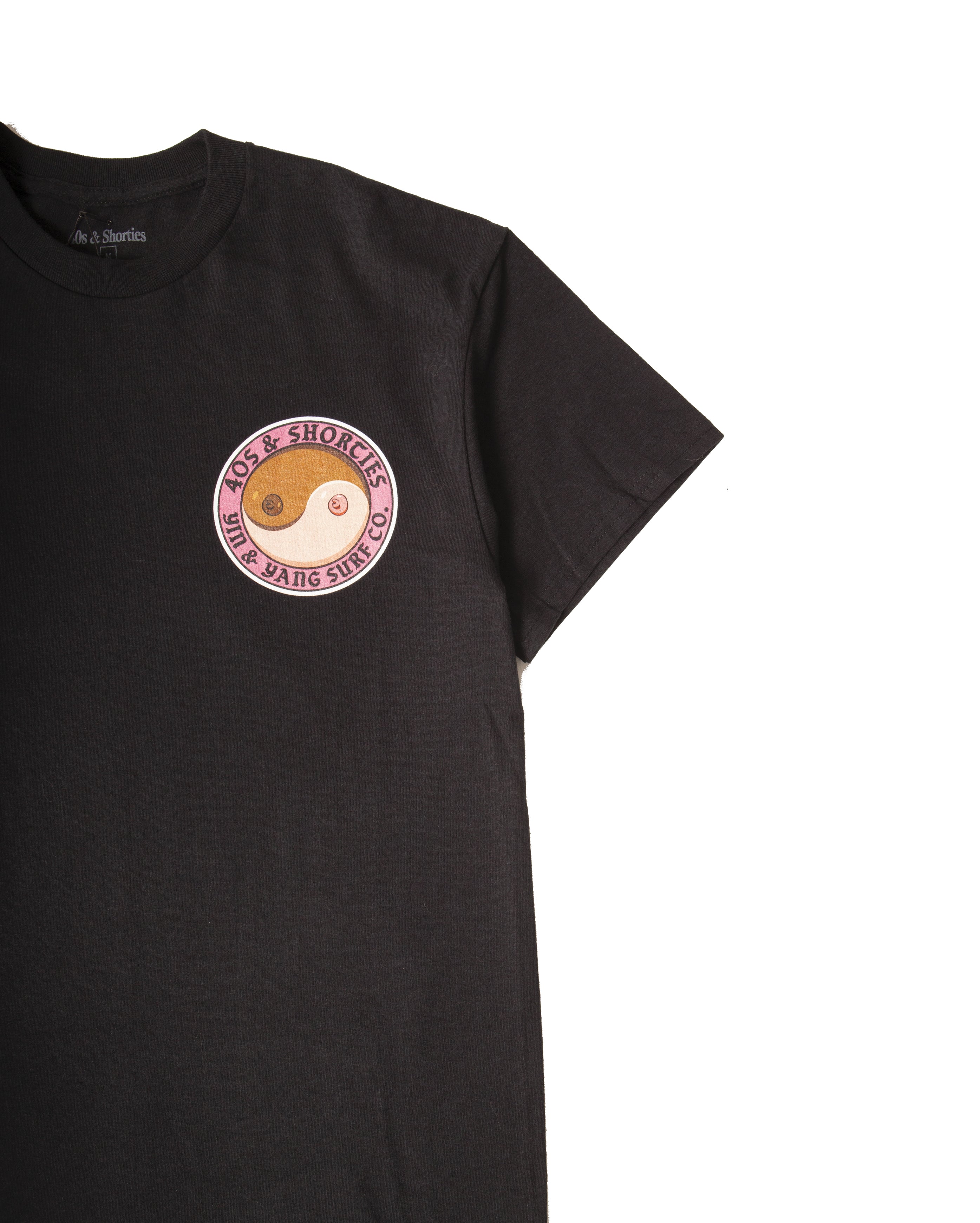 Yin Yang Tee Black