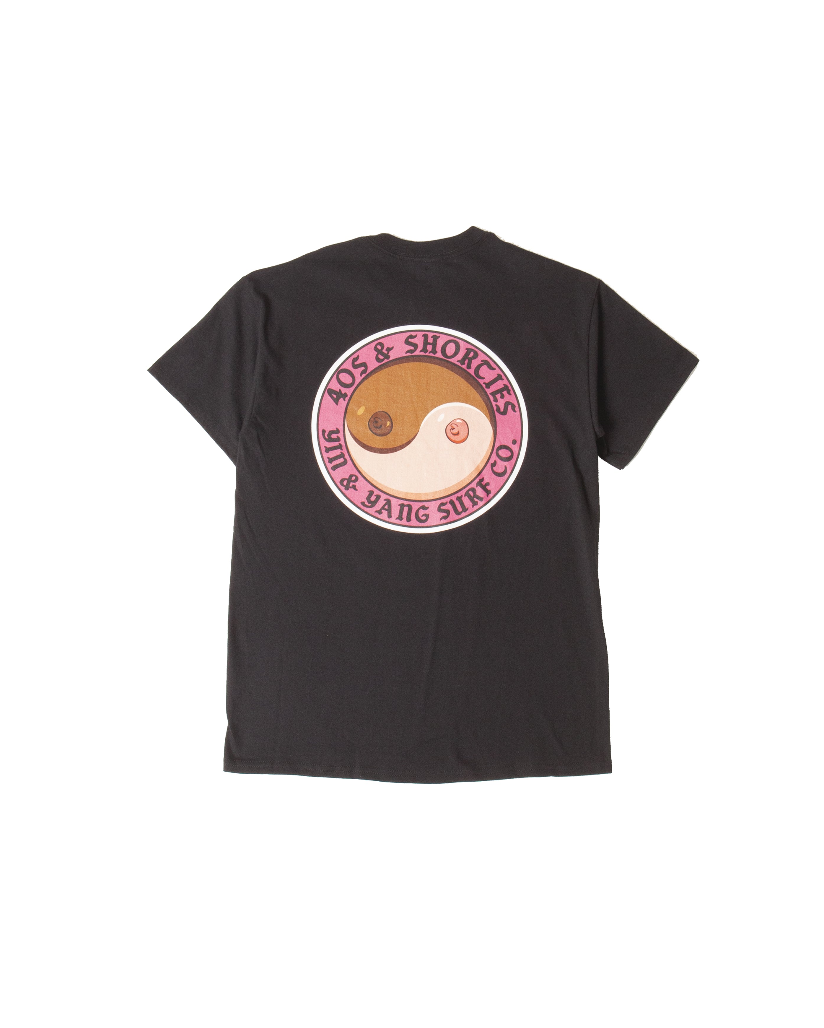 Yin Yang Tee Black