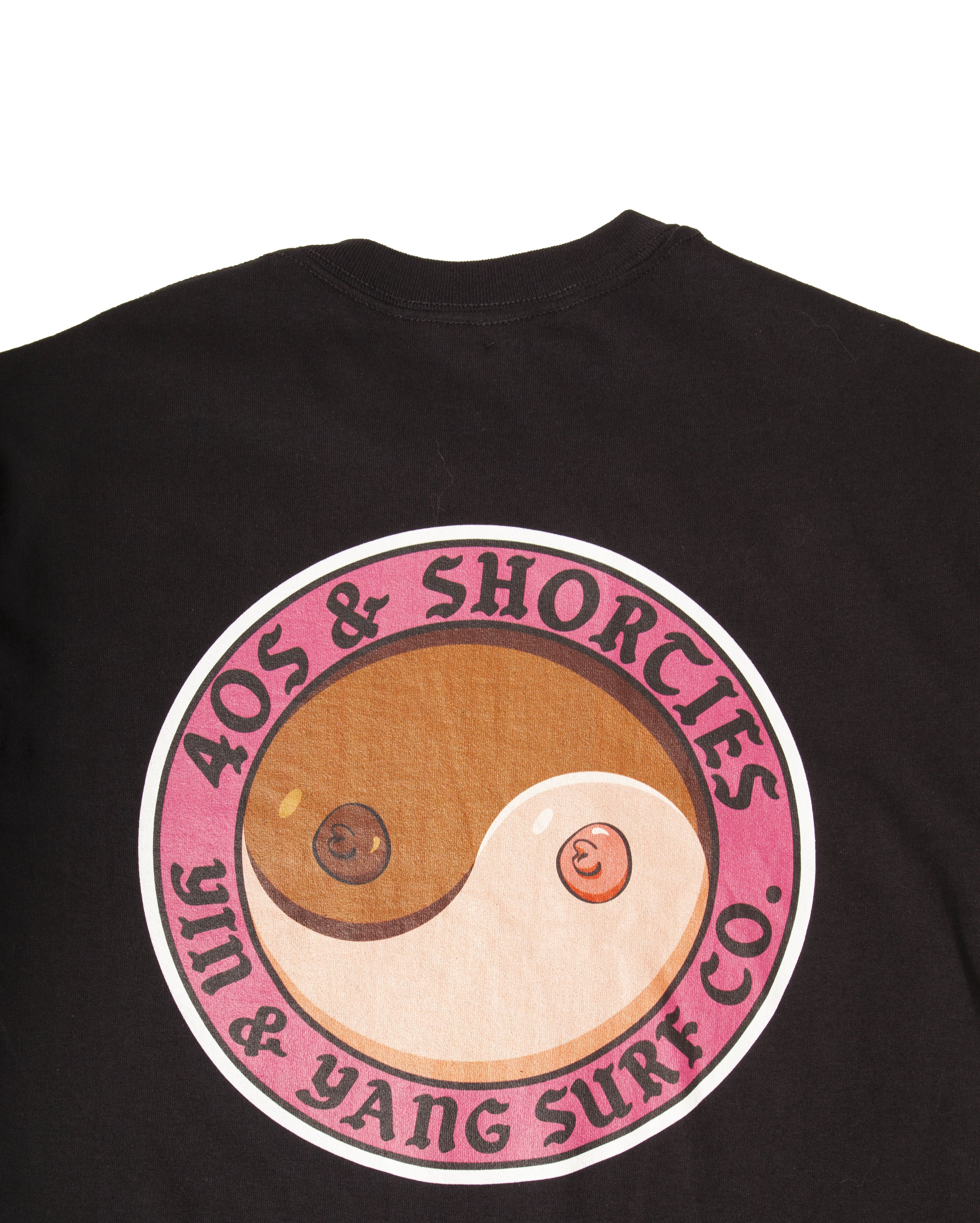 Yin Yang Tee Black