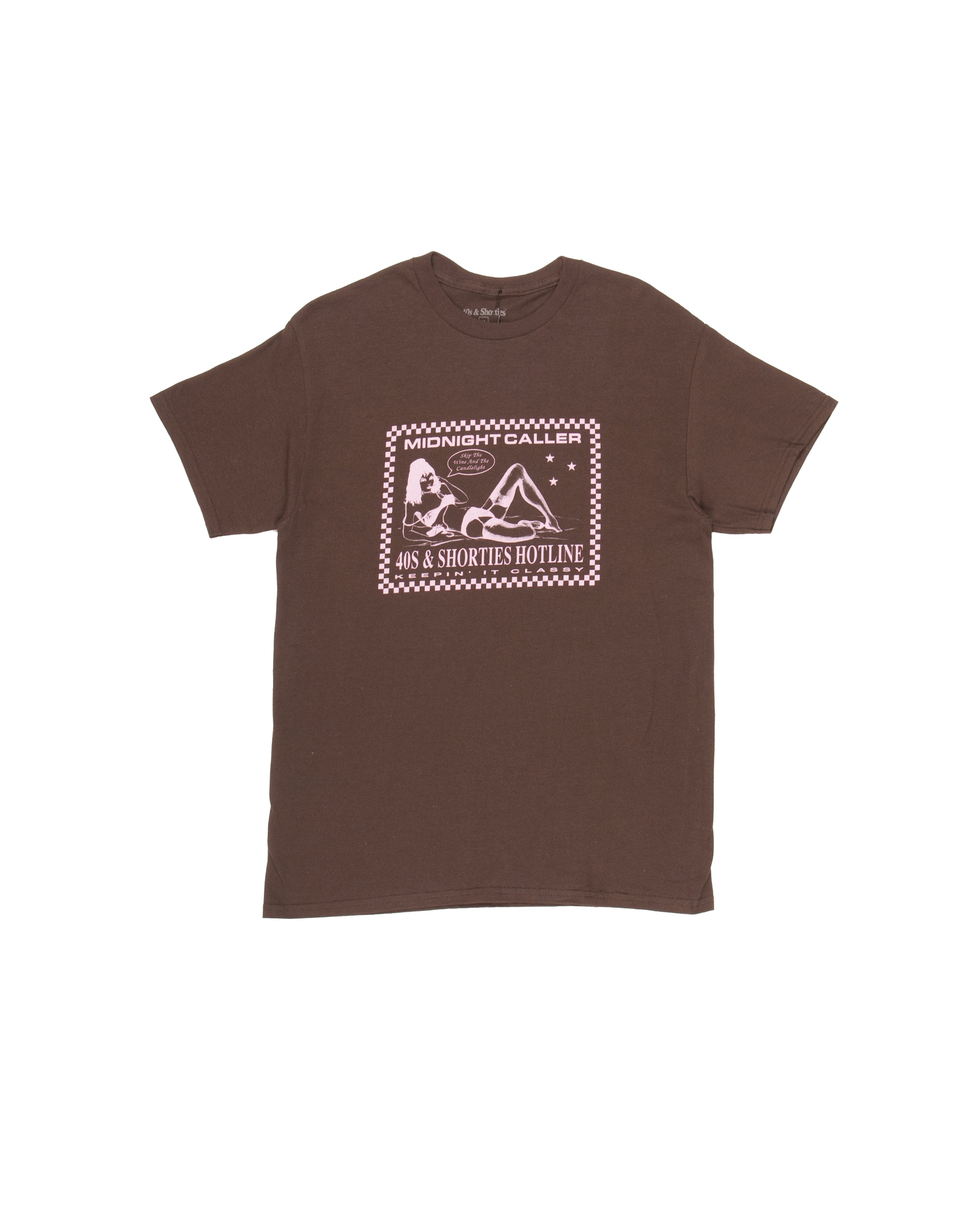 Midnight Caller Tee Brown