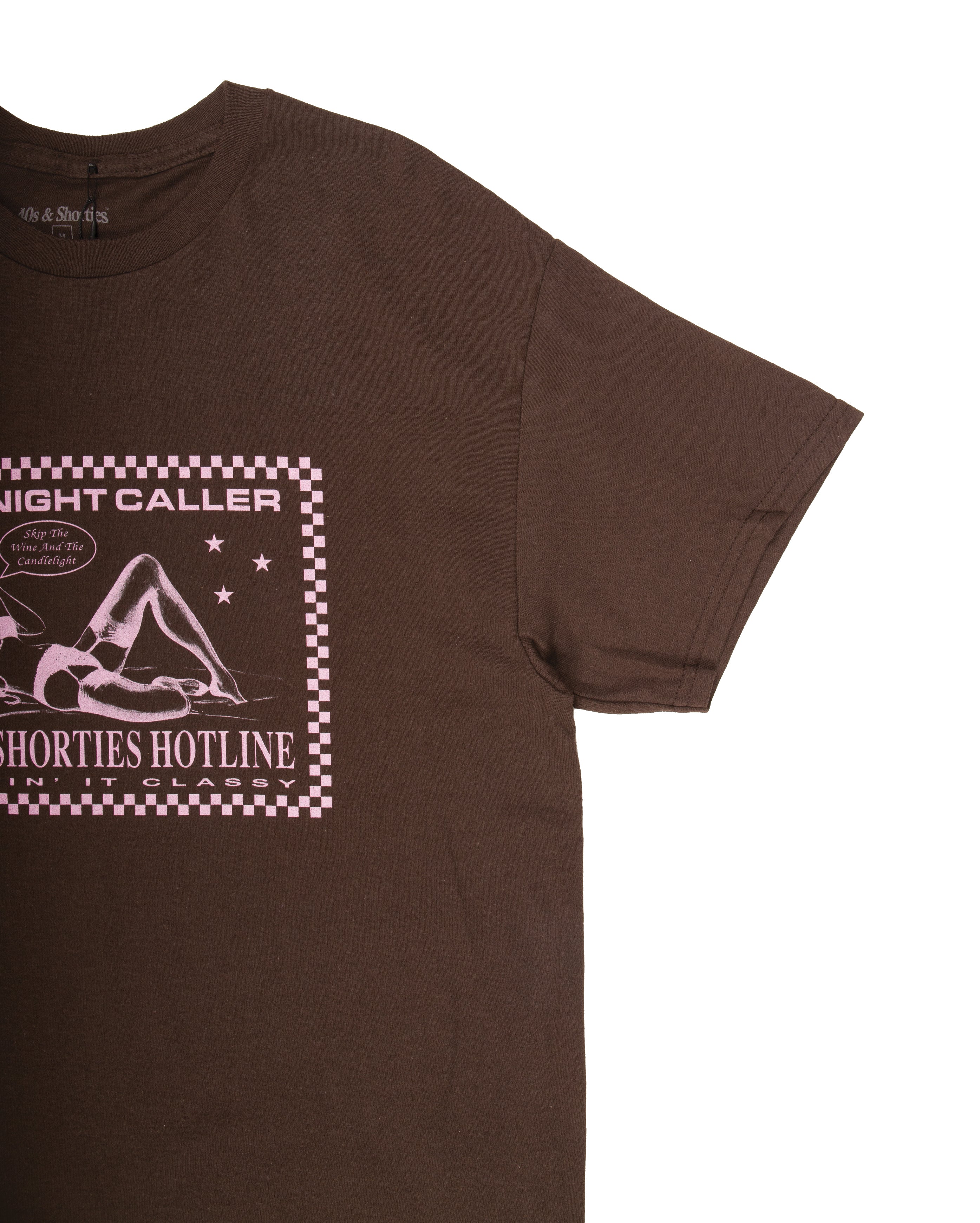 Midnight Caller Tee Brown