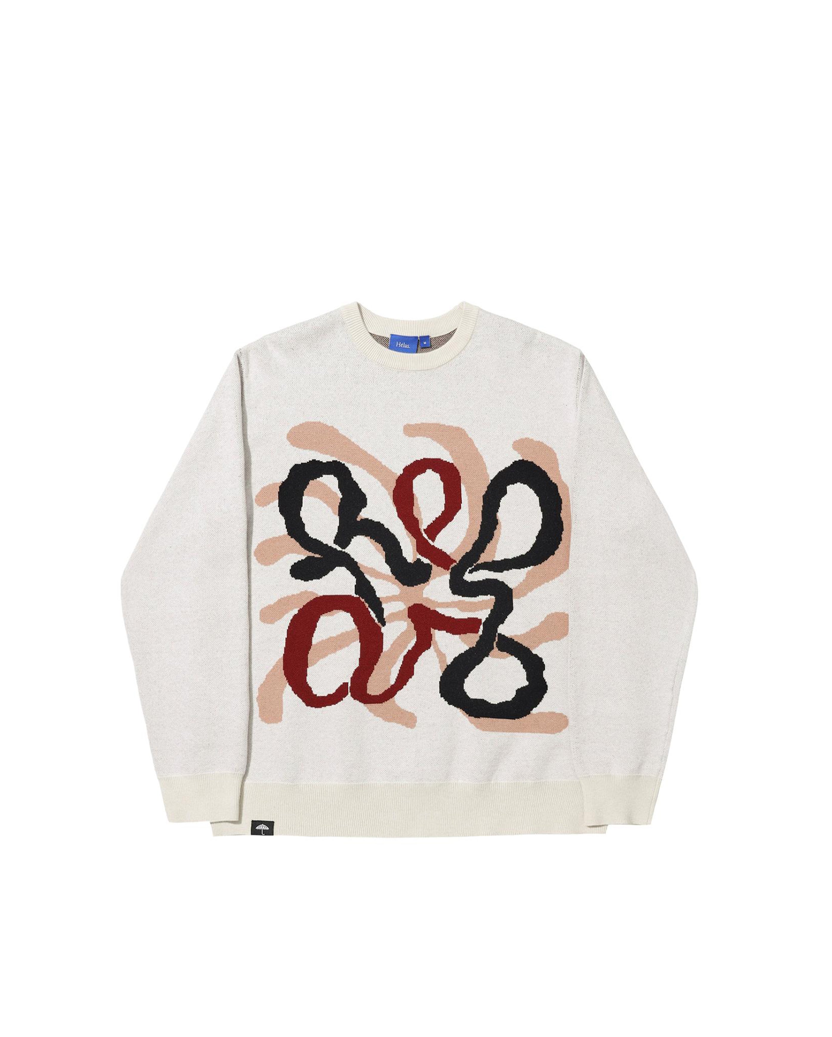 Hélas-Spirit Crewneck Knit Off White-Starcowparis