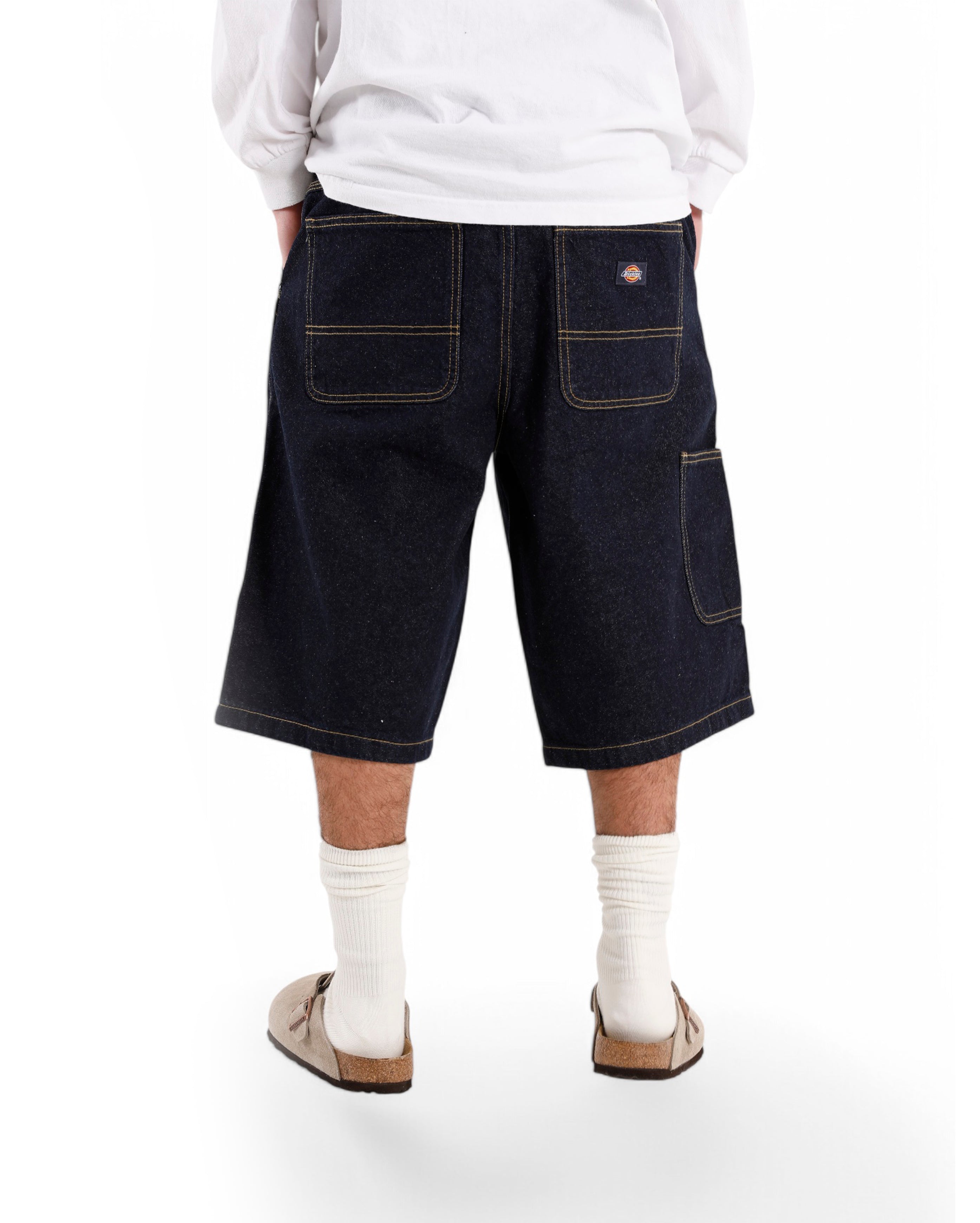 Madison Denim Short Rinsed Navy - Starcowparis