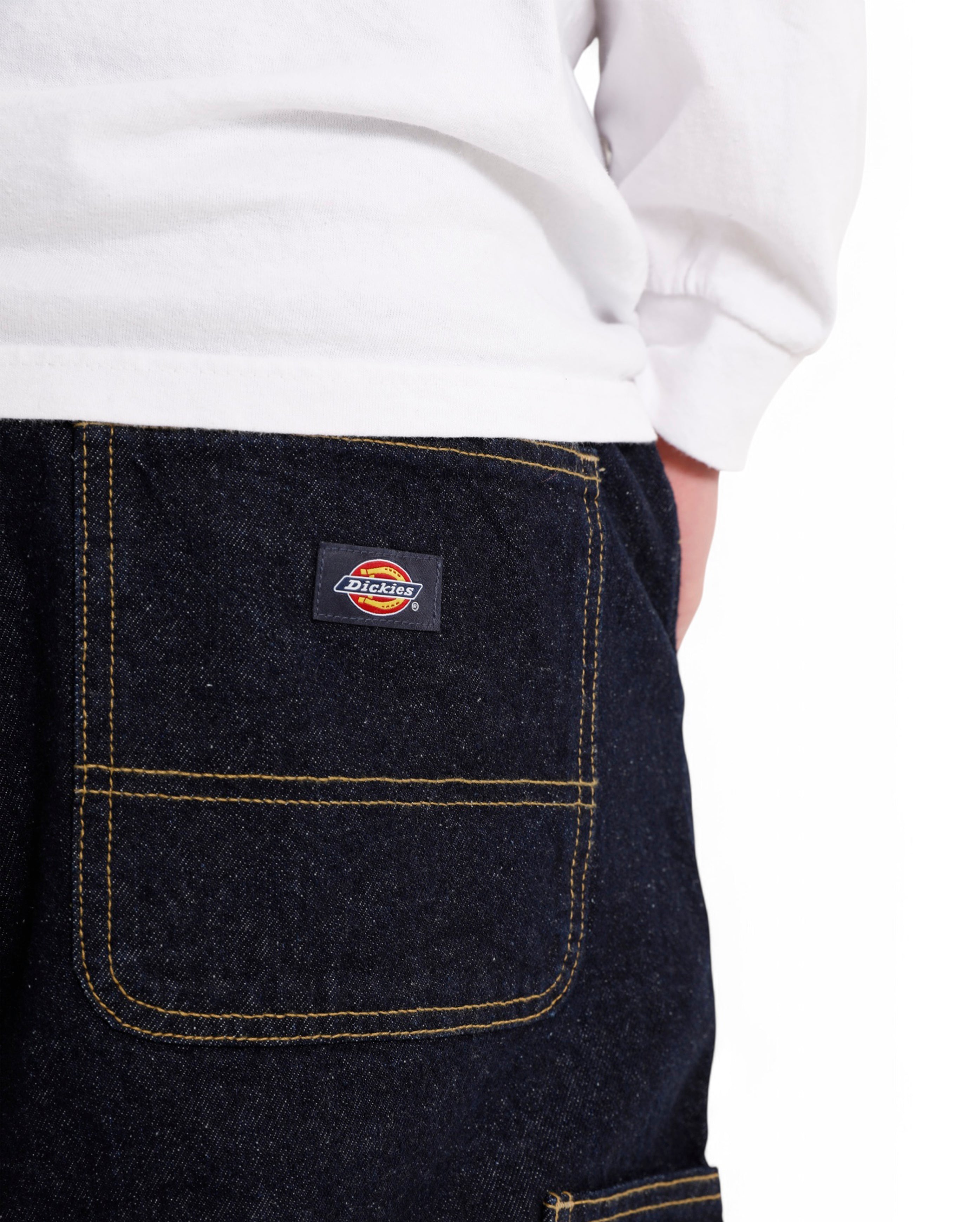 Madison Denim Short Rinsed Navy - Starcowparis