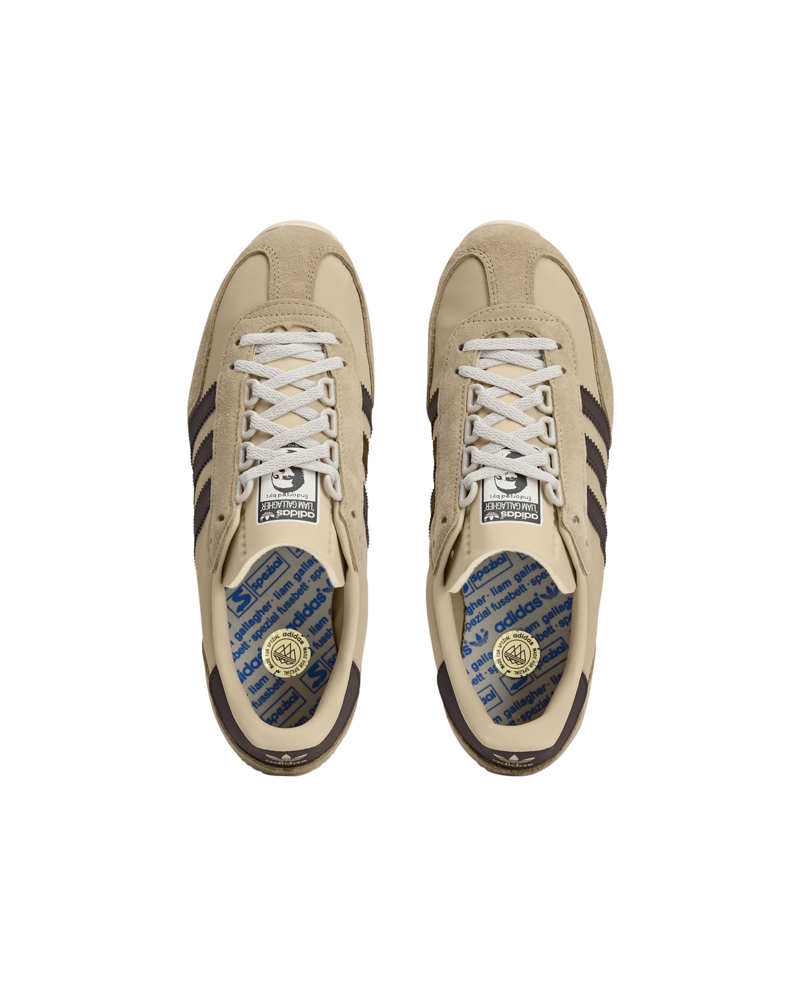 Adidas-Achille Spezial Liam Gallagher Stone Khaki-Starcowparis