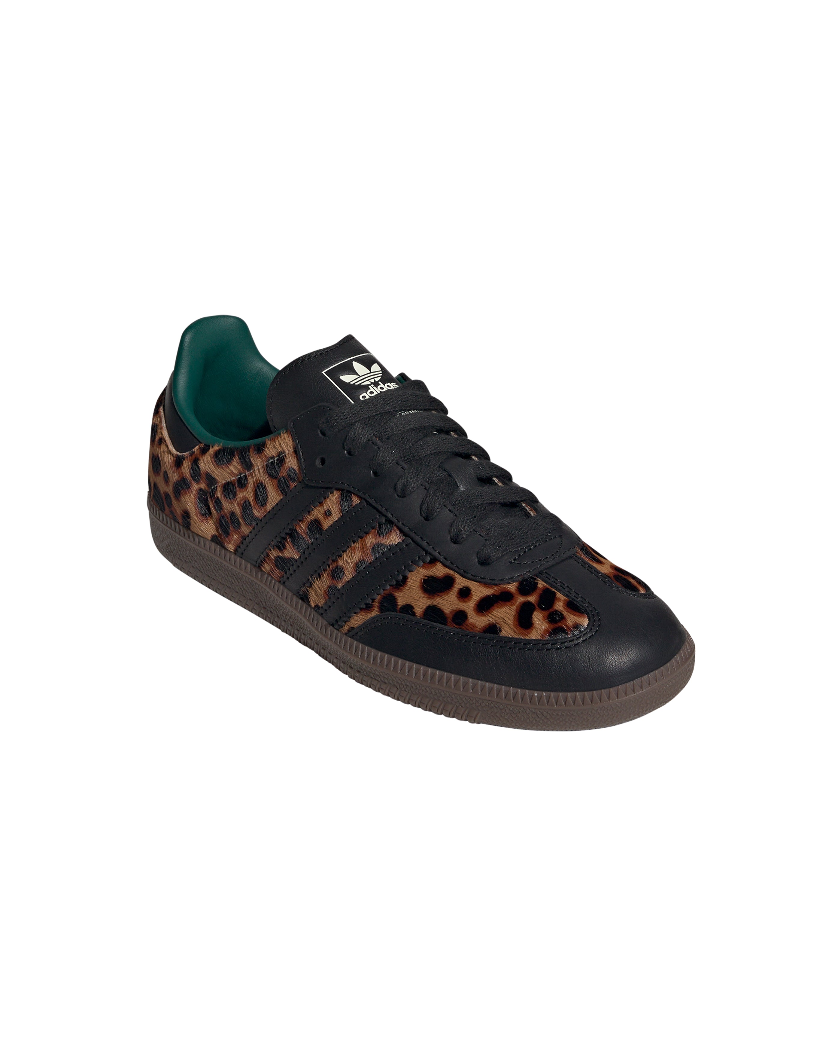 W Samba OG Black Green Leopard