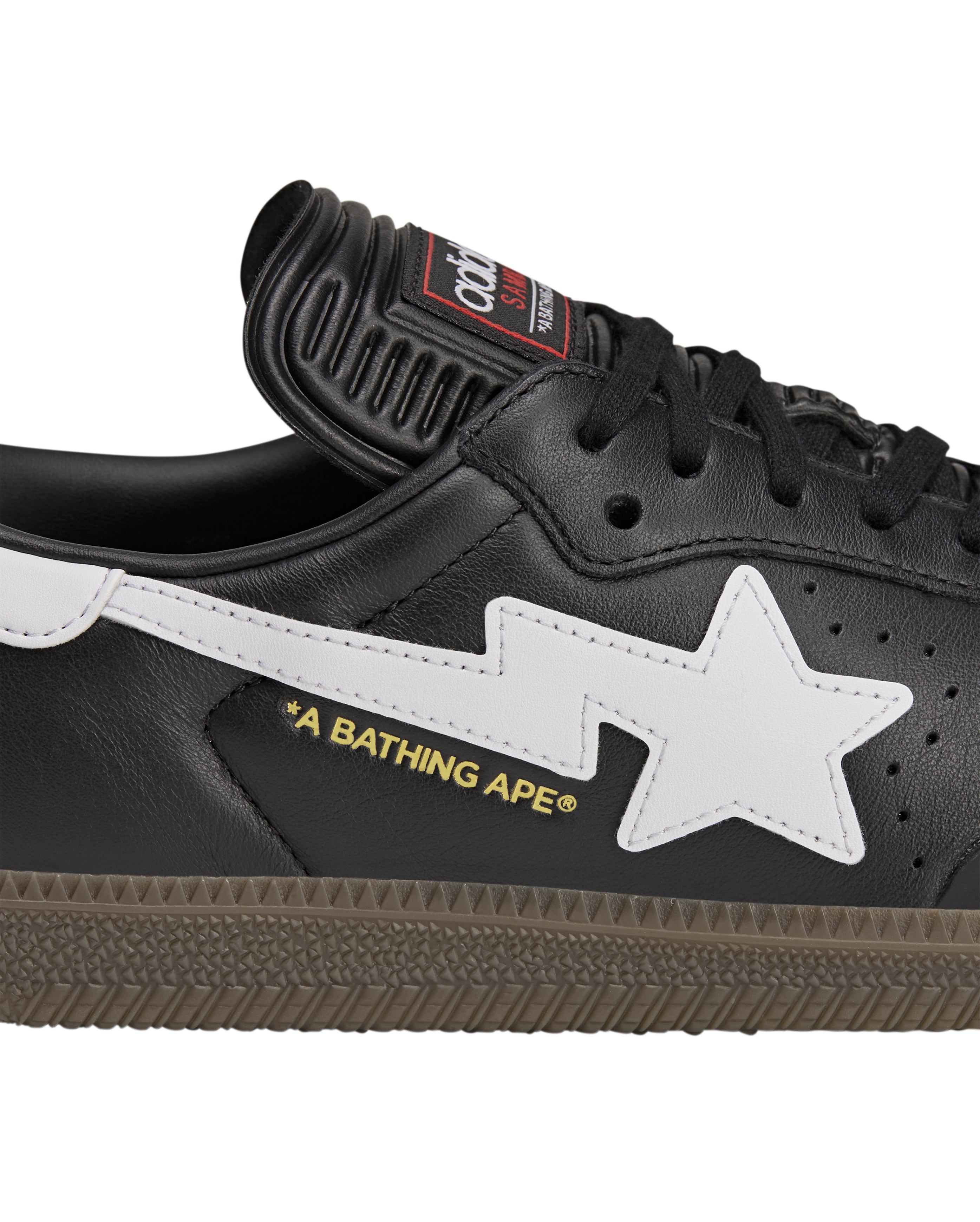 x Bape Samba Black