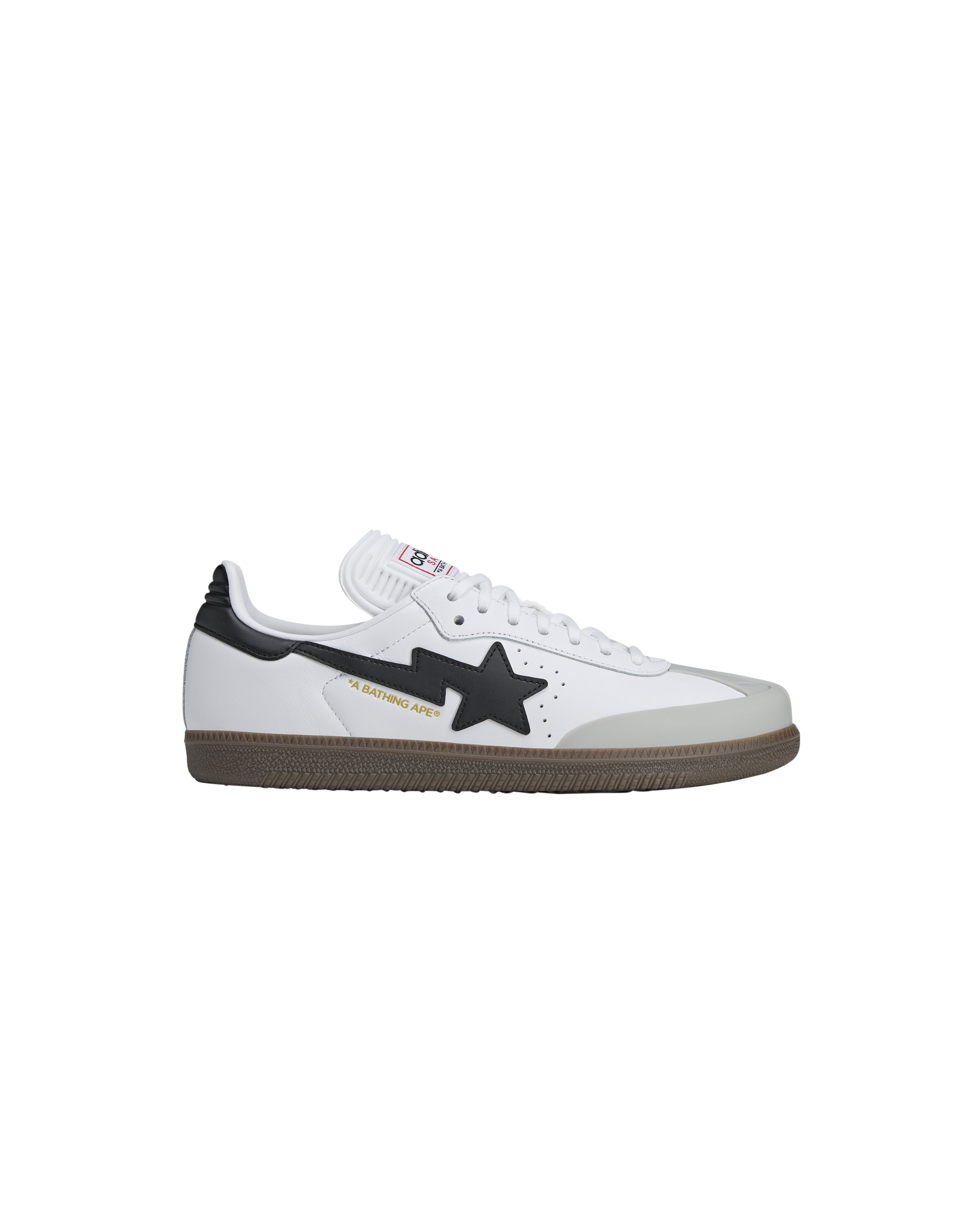 x Bape Samba White