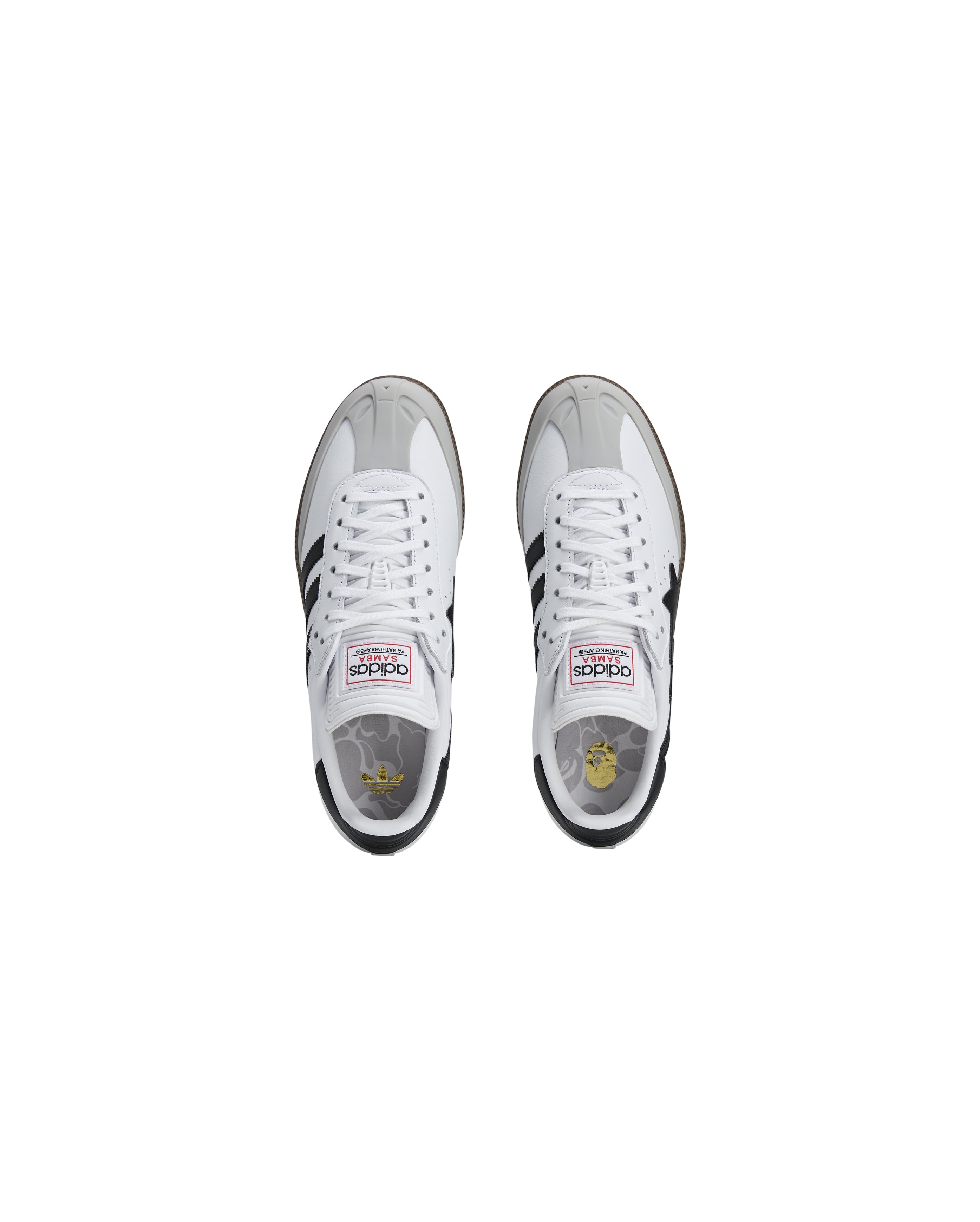 x Bape Samba White