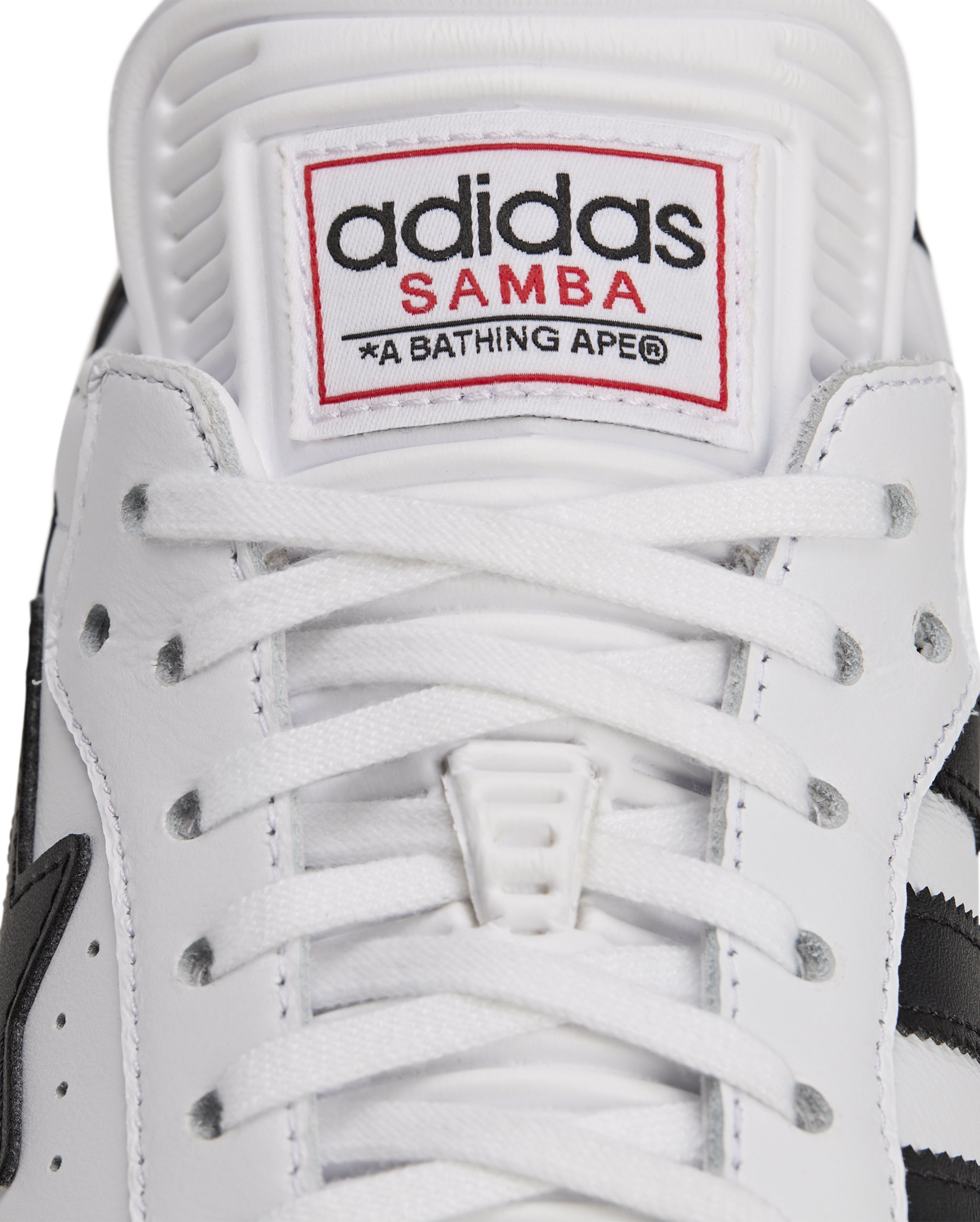 x Bape Samba White