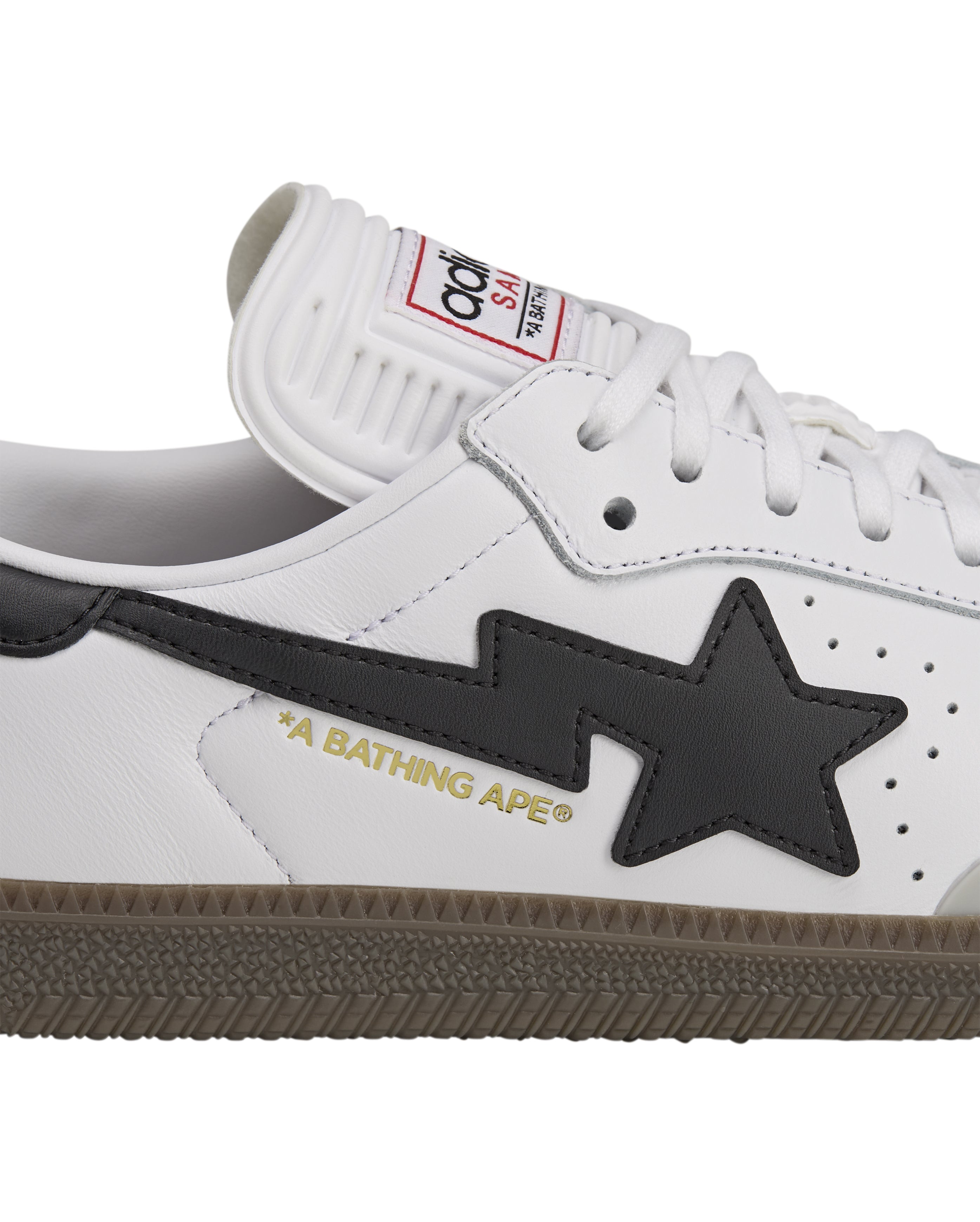 x Bape Samba White