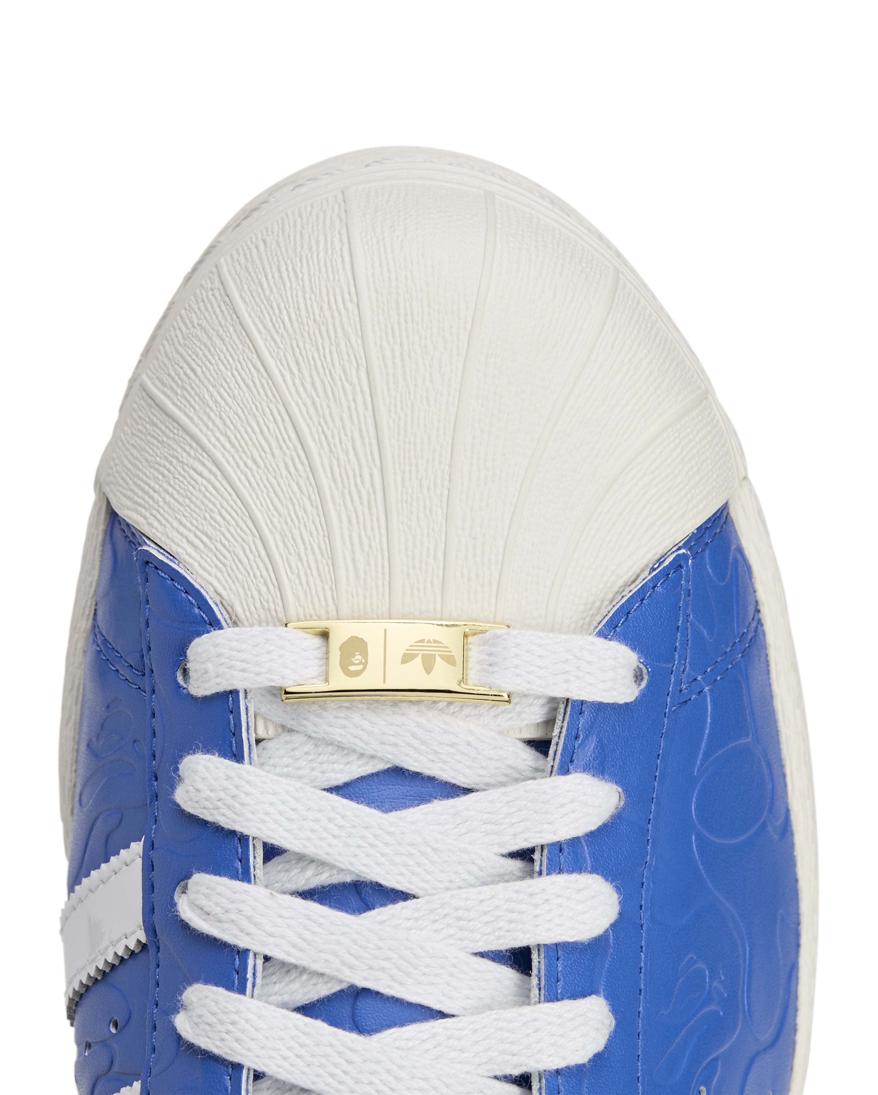 x Bape Superstar Vintage Blue White
