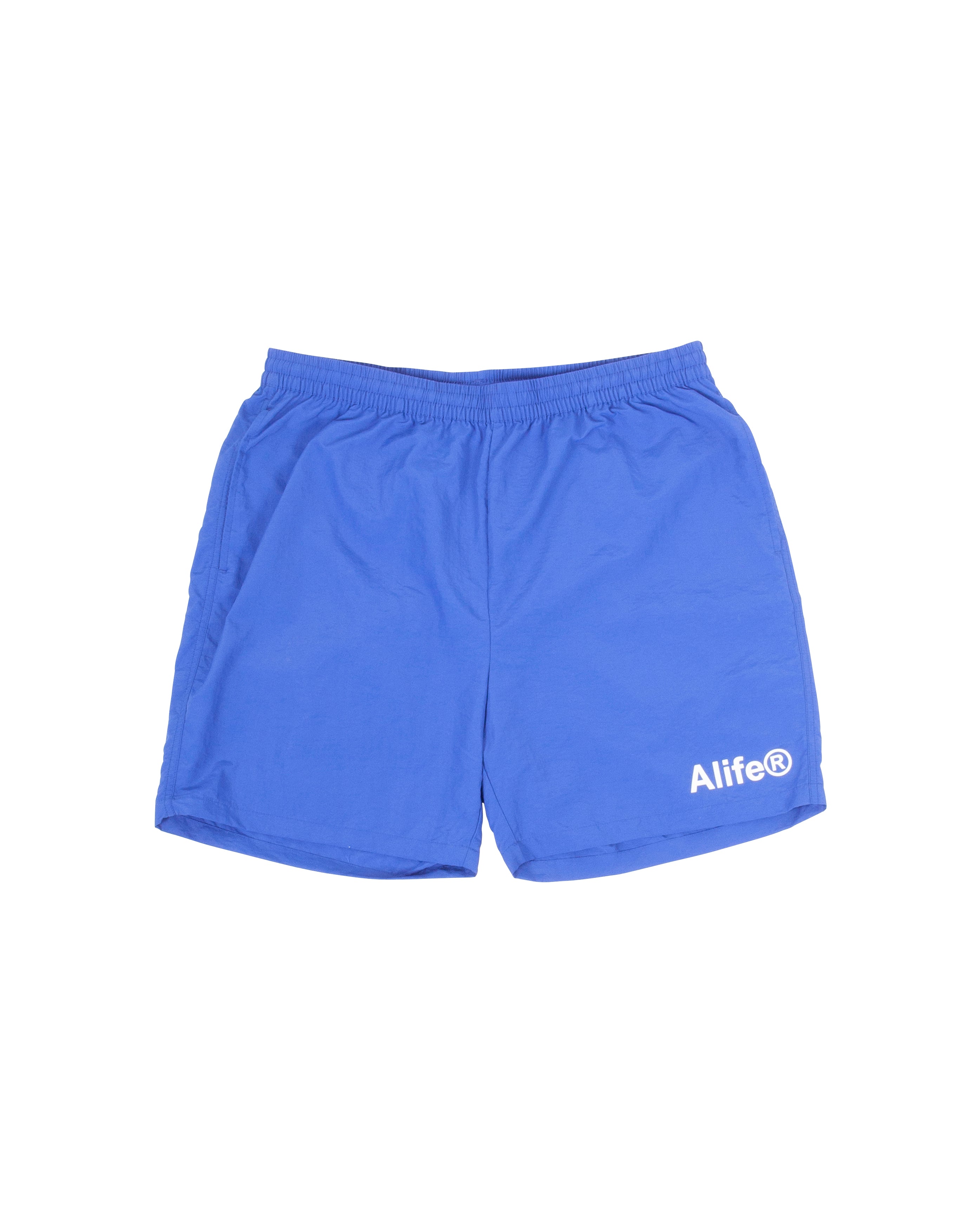Basic Nylon Shorts Blue
