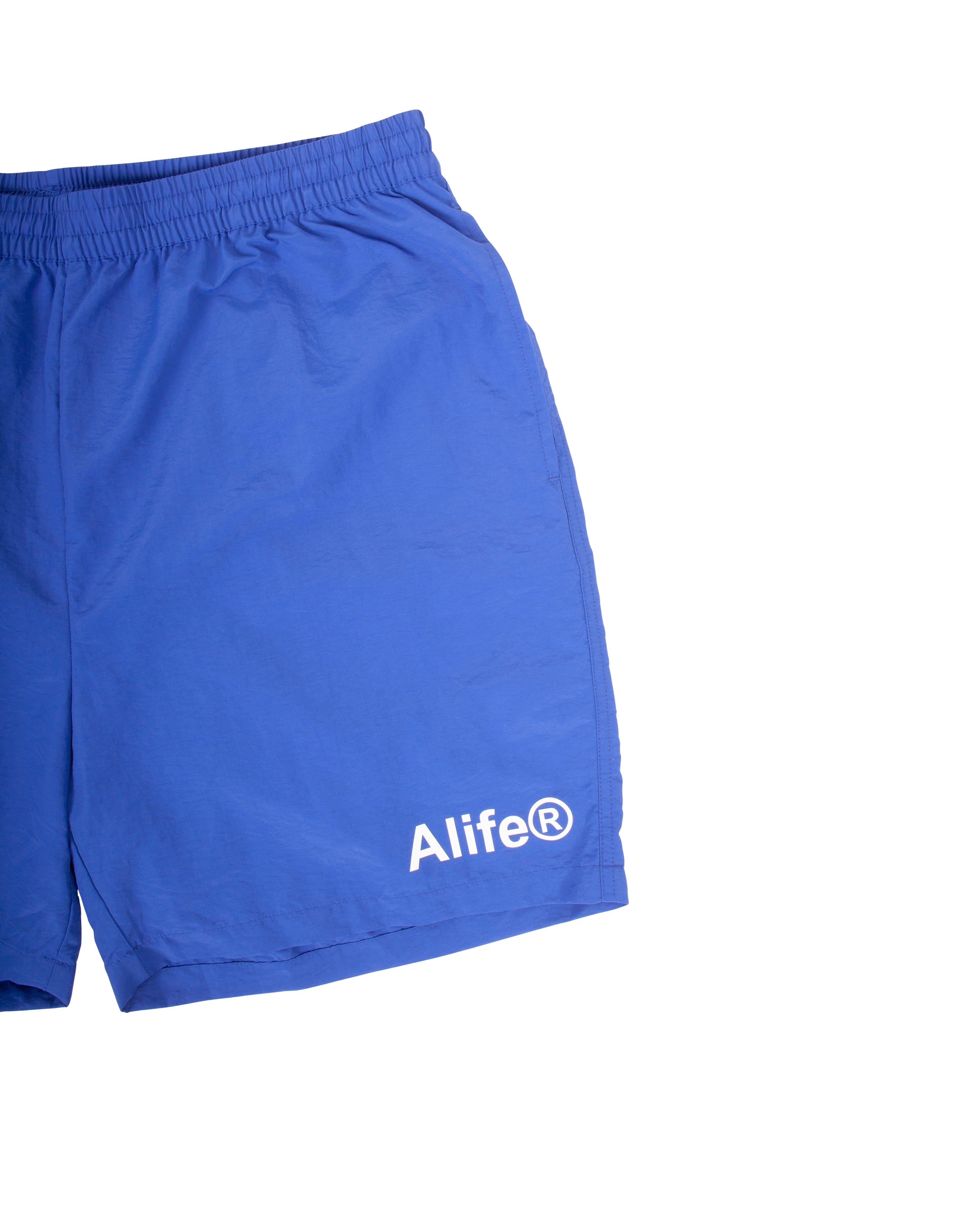 Basic Nylon Shorts Blue