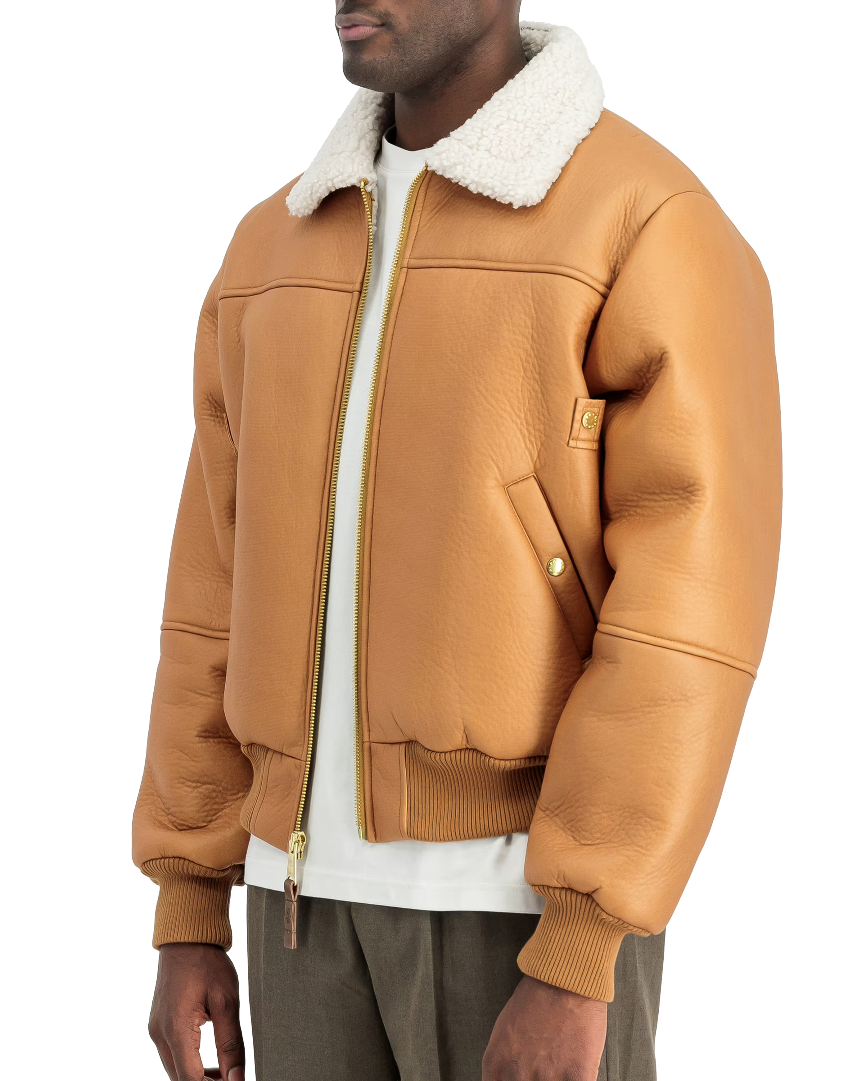 B-15 Modified Cold Weather Jacket Camel - Starcowparis - 4