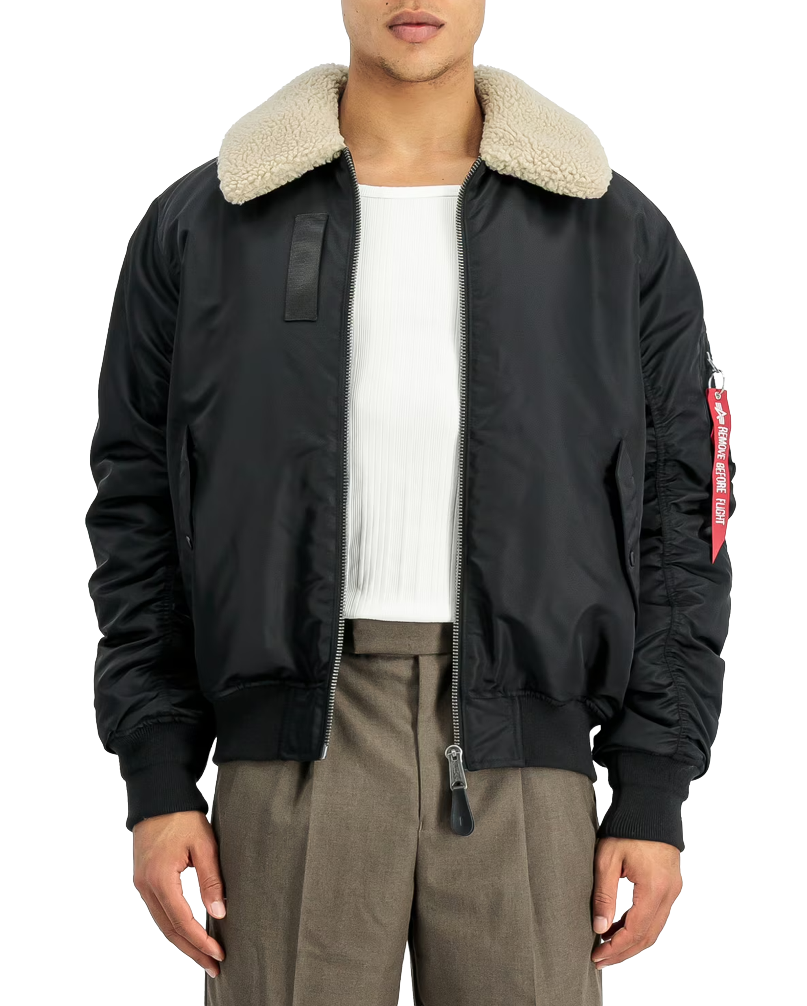 B-15 Modified Reversible Bomber Jacket Black