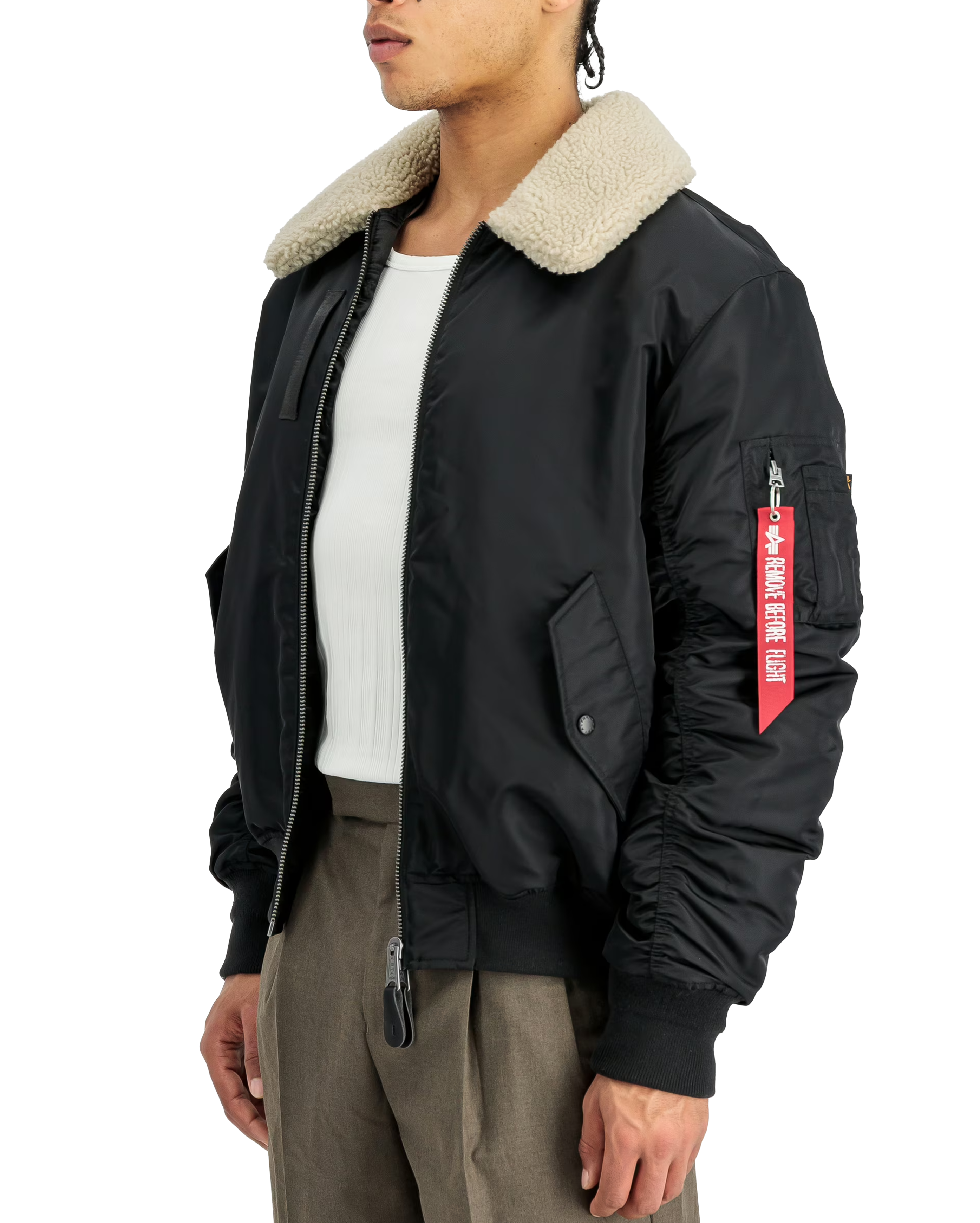 B-15 Modified Reversible Bomber Jacket Black
