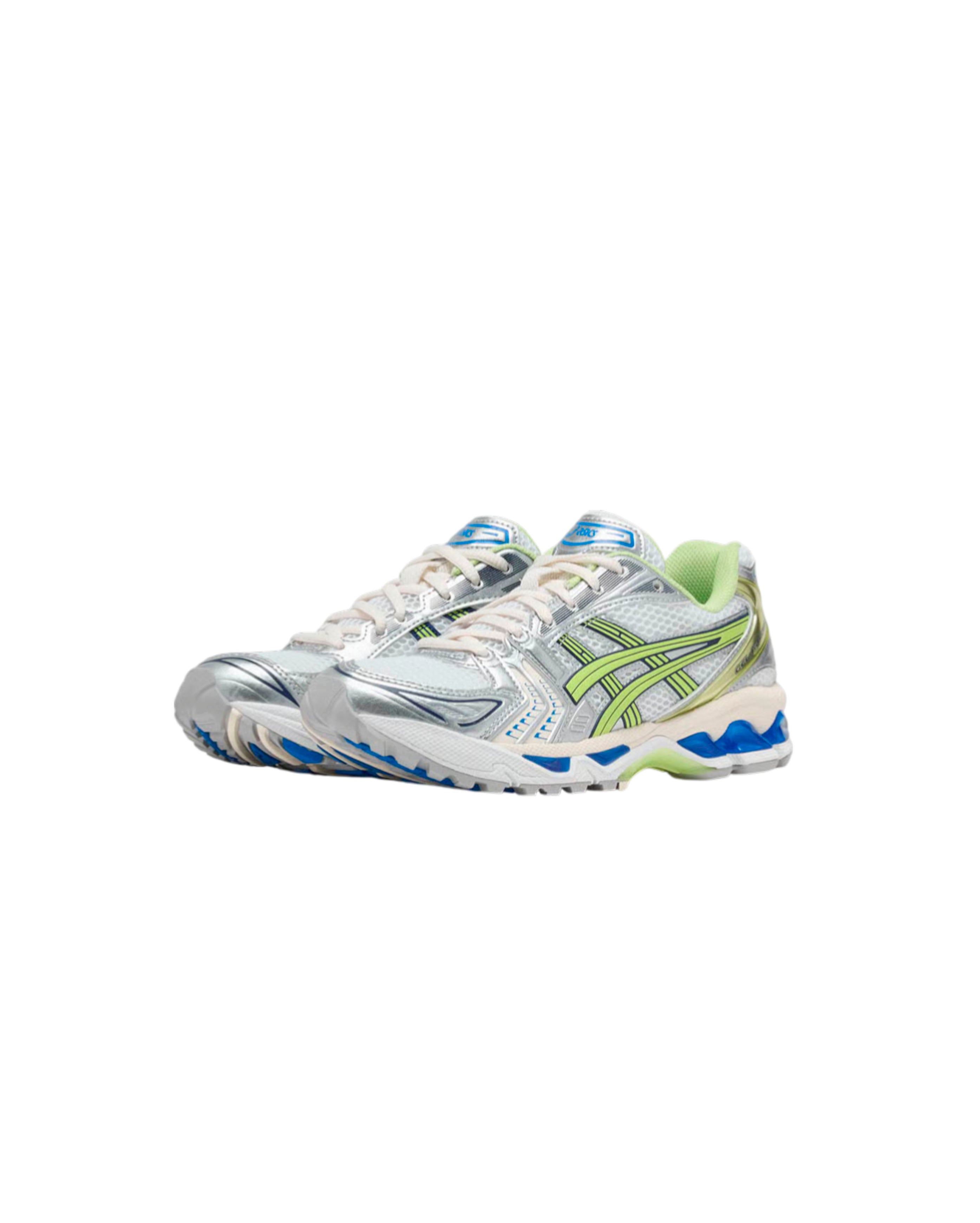 Asics-Kayano 14 White Lime Green-Starcowparis