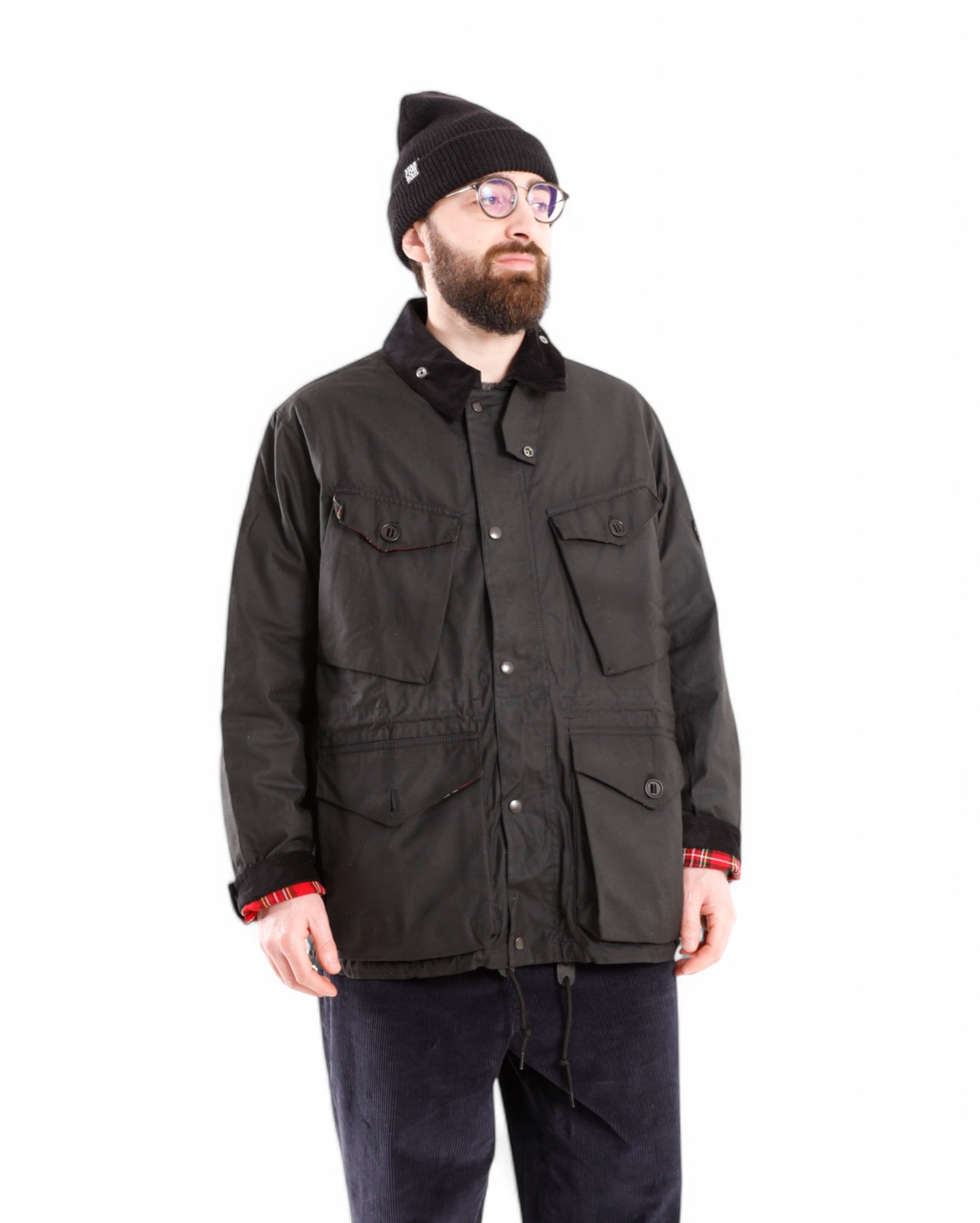 Boyer Wax Jacket Black - Starcowparis - Starcowparis - 1