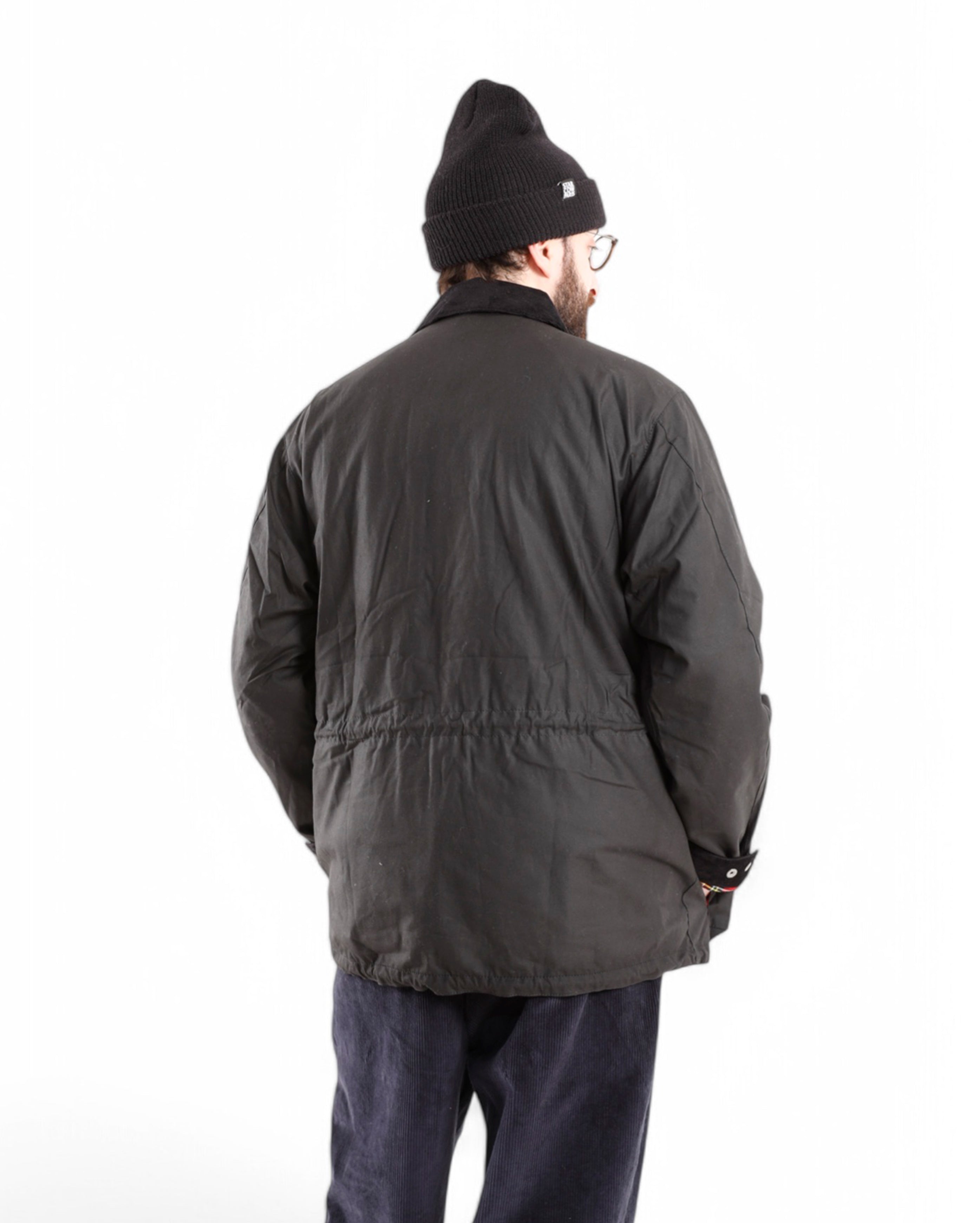 Boyer Wax Jacket Black - Starcowparis