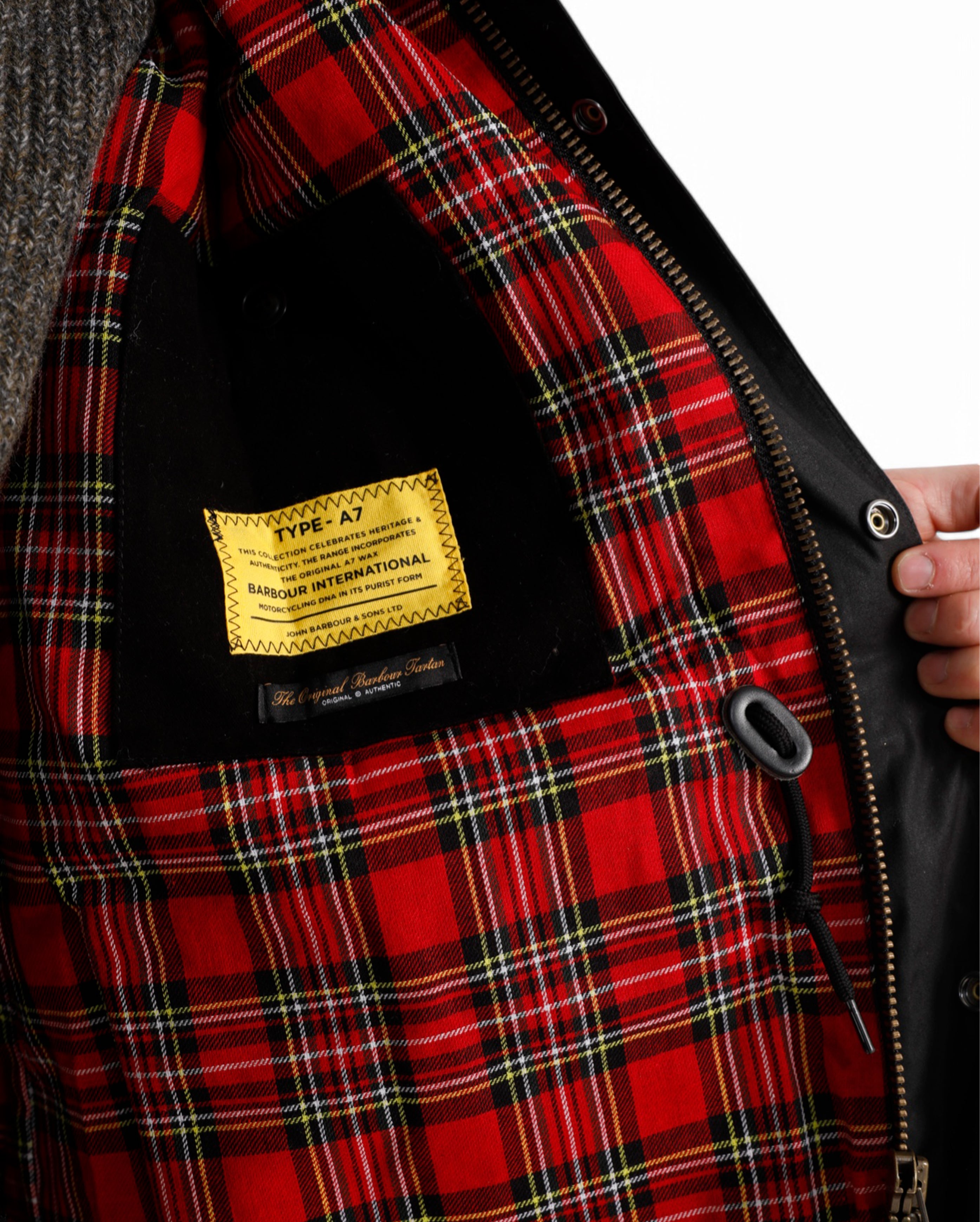 Boyer Wax Jacket Black - Starcowparis