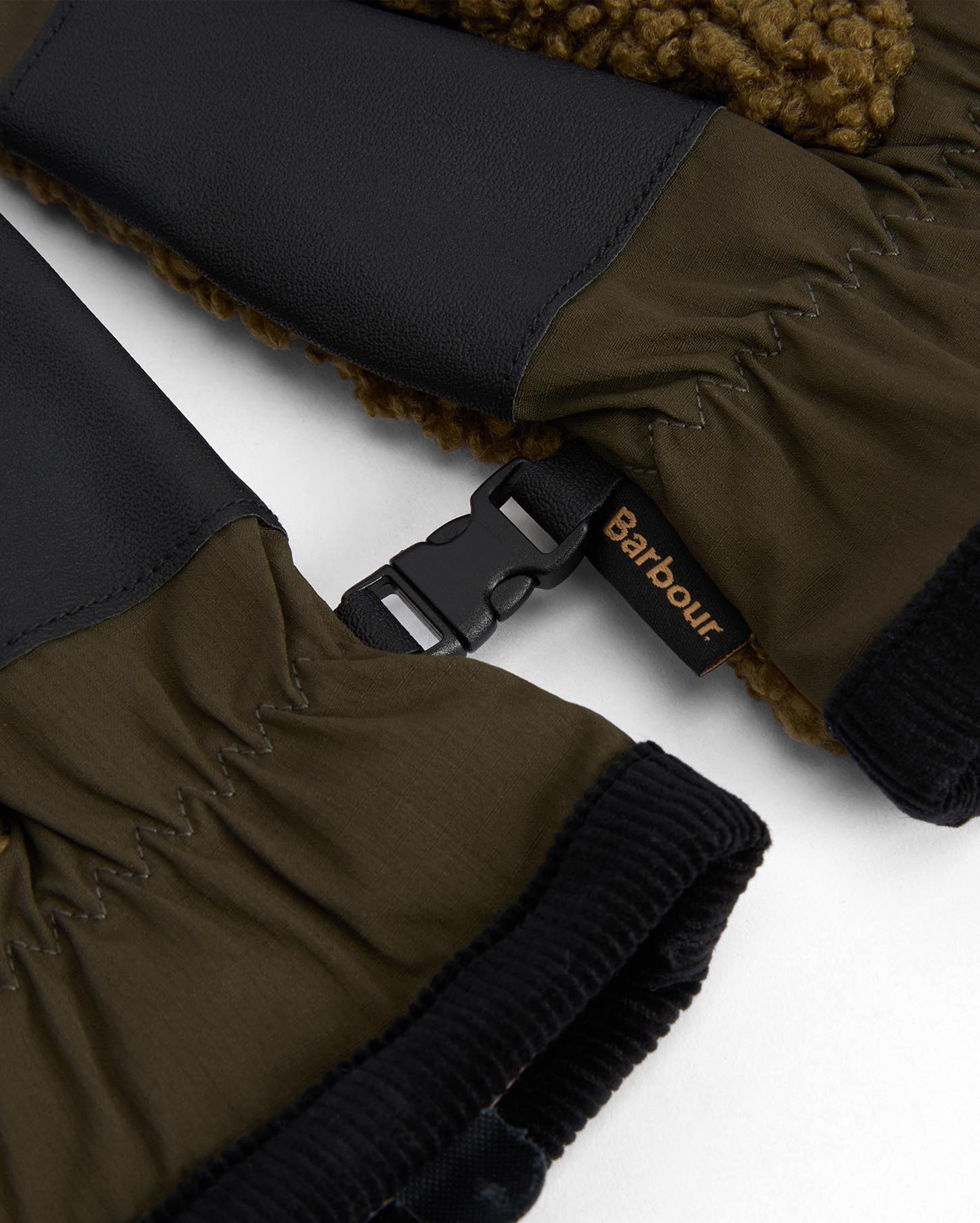 Field Fleece Gloves Light Sage Black - Starcowparis - 4