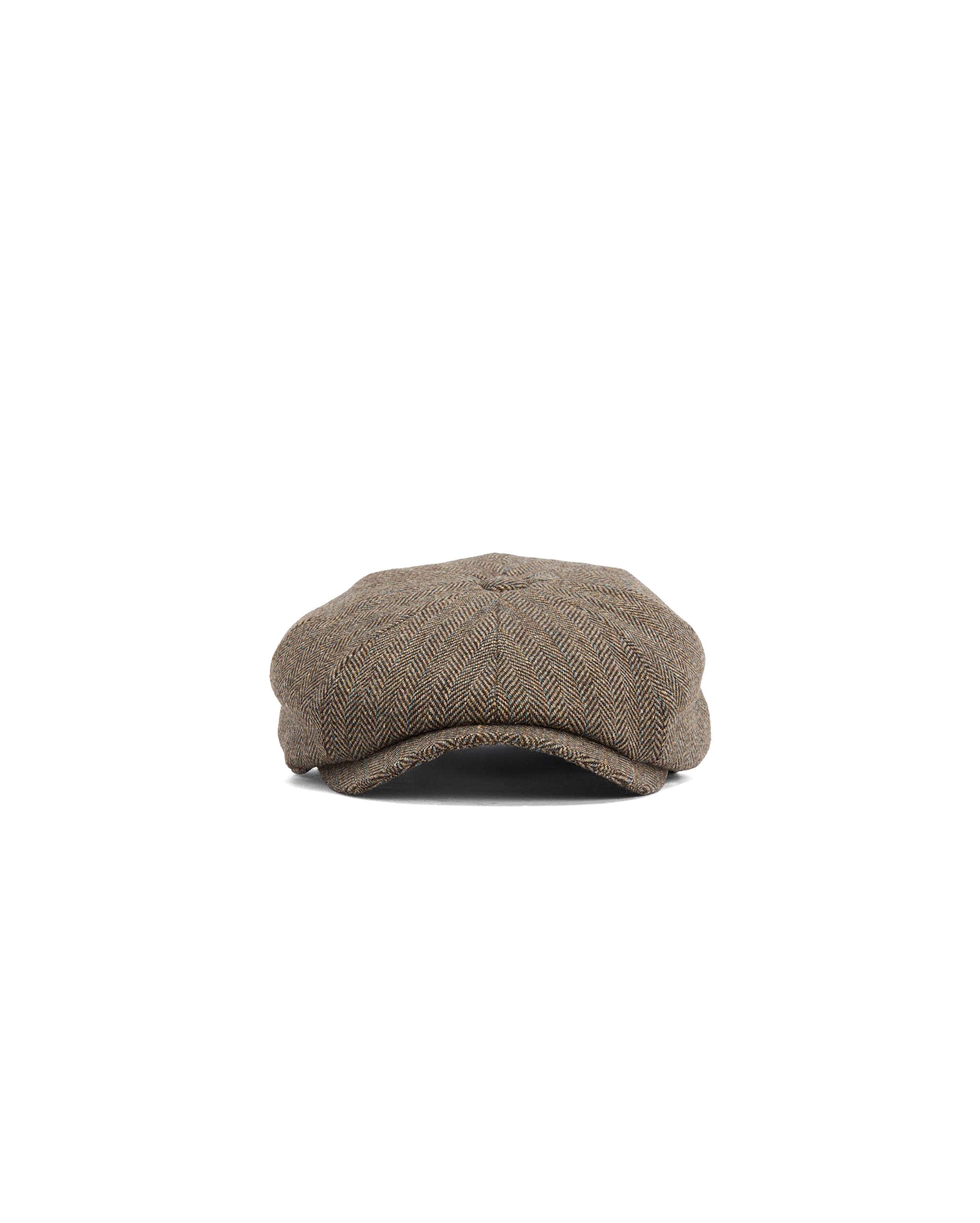 Fyne Tweed Baker Boy Cap Brown