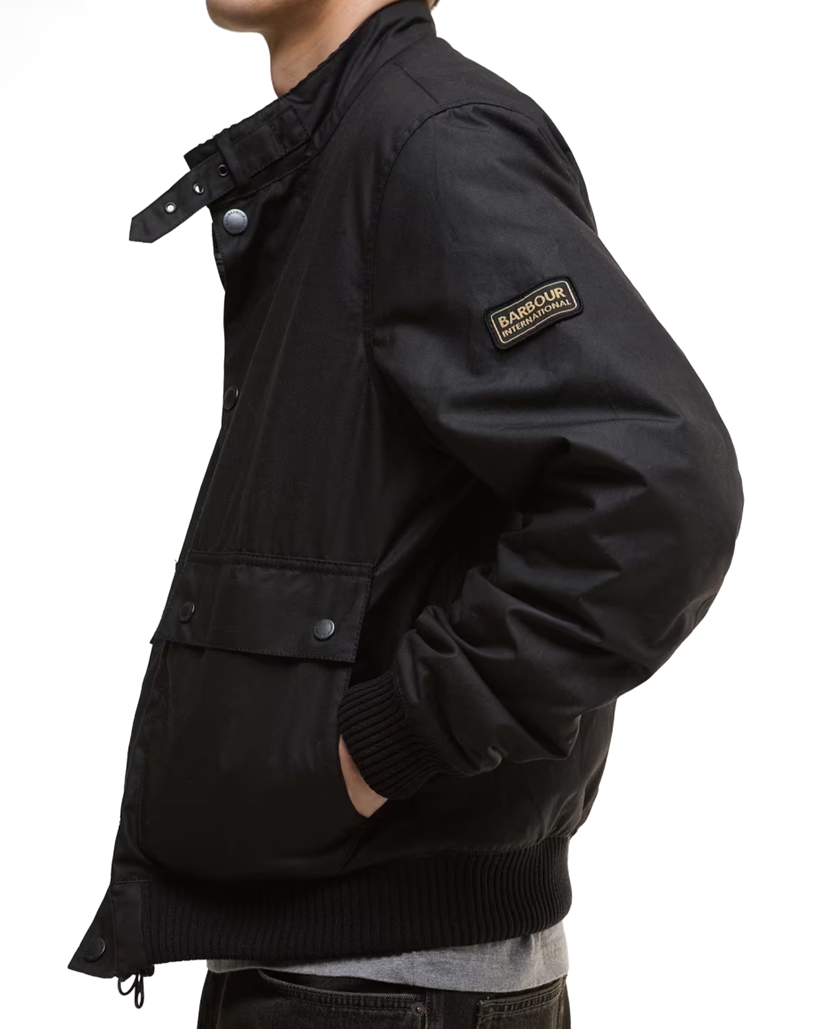 International Traction Wax Jacket Black