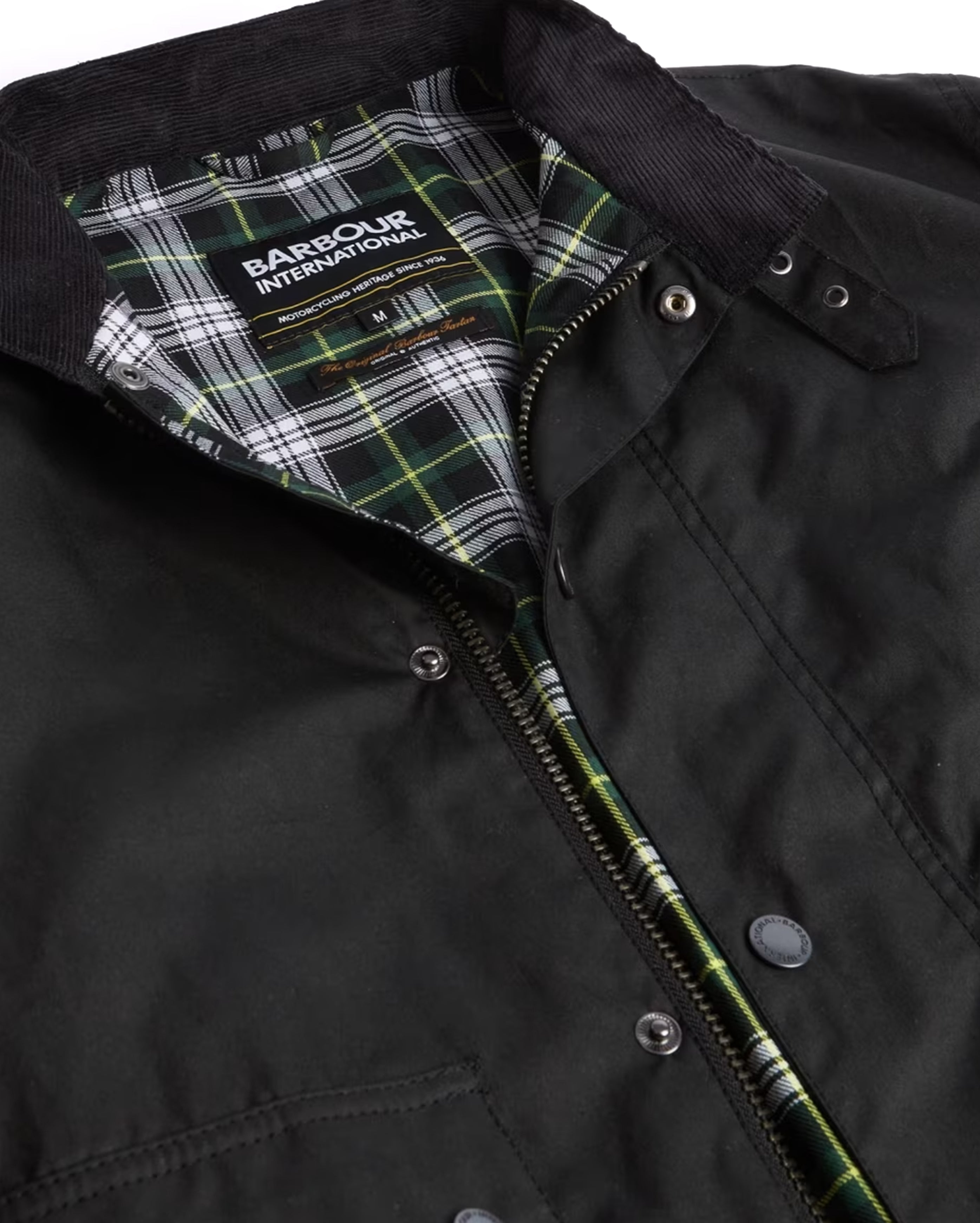 International Traction Wax Jacket Black