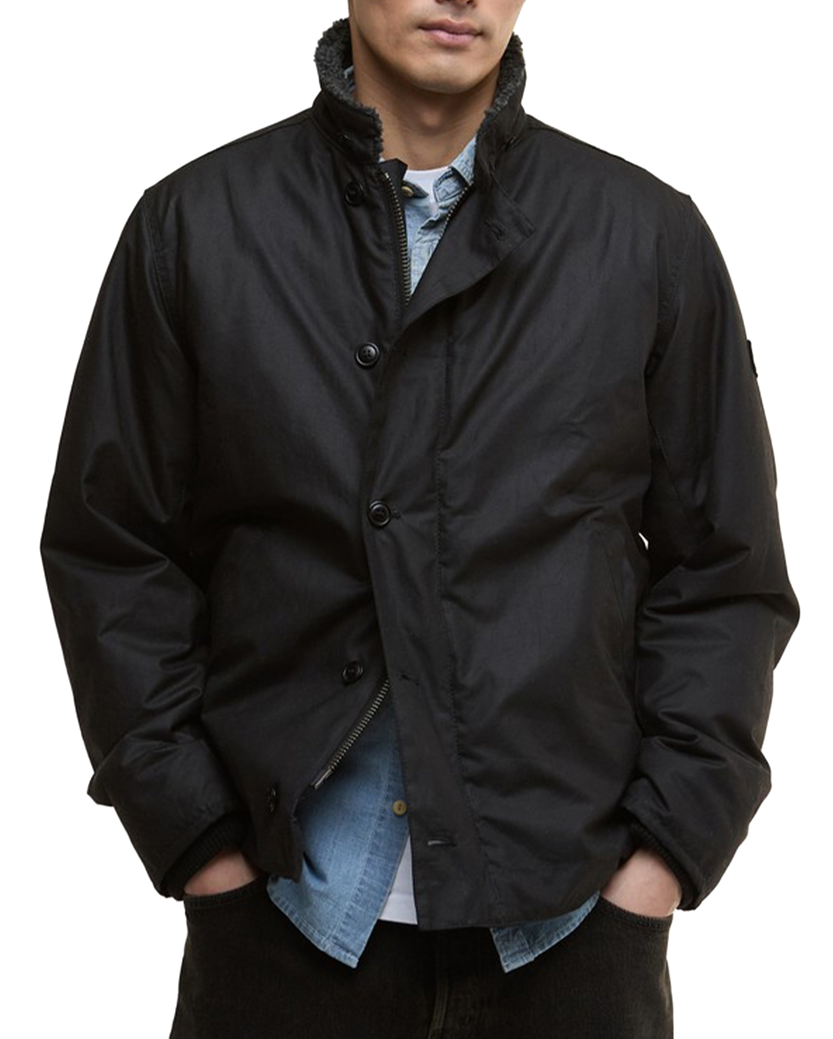 International Traction Wax Jacket Black